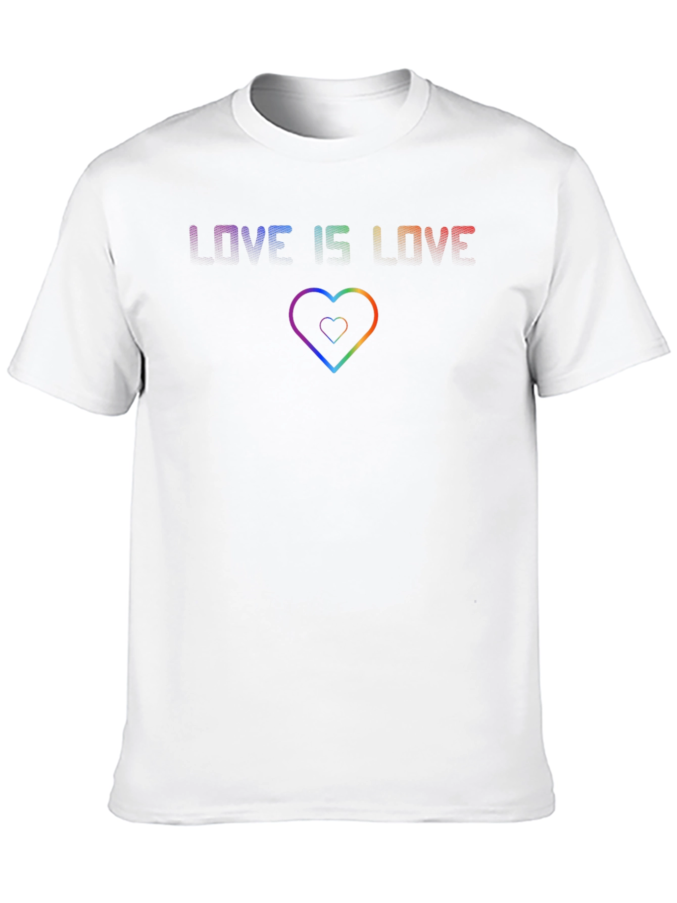 Love is Love Rainbow Graphic Tee