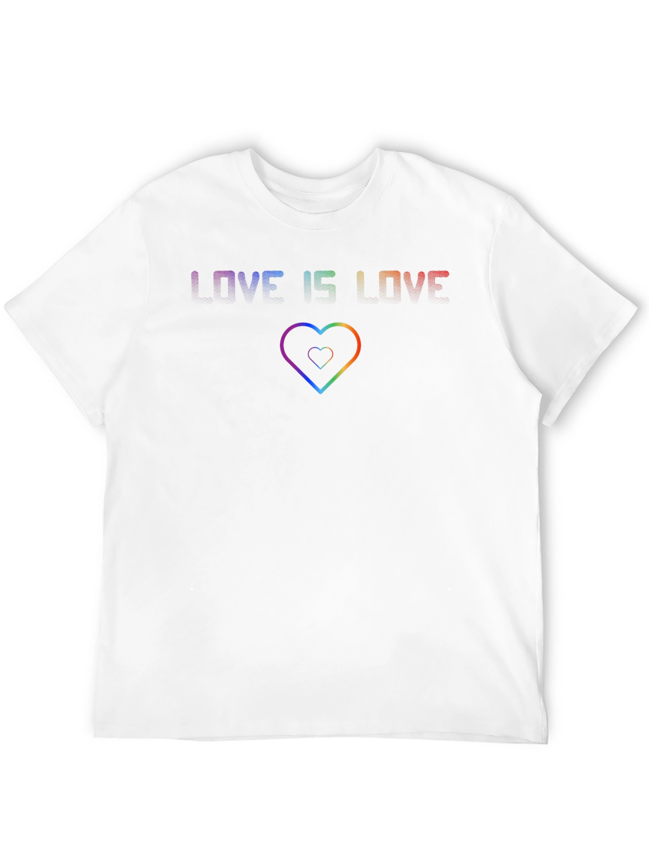 Love is Love Rainbow Graphic Tee