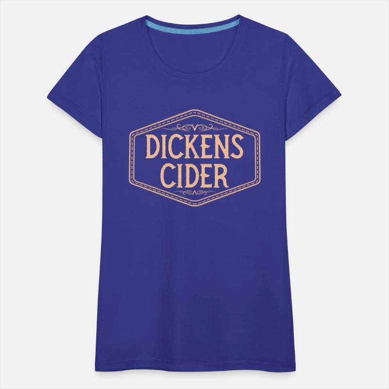 Dickens Cider Bottle Label Pun Cheeky