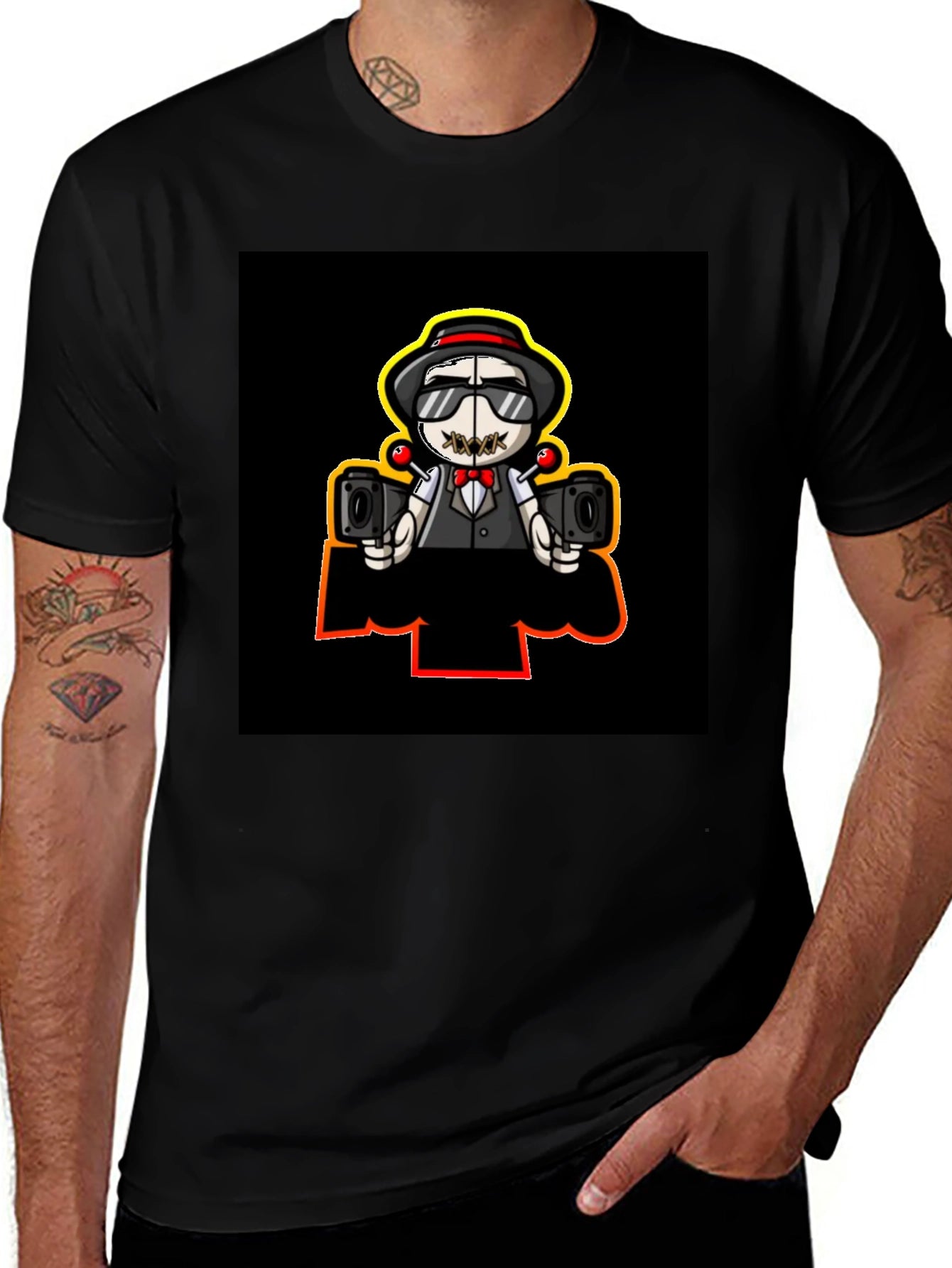 Cool Cartoon Character T-Shirt