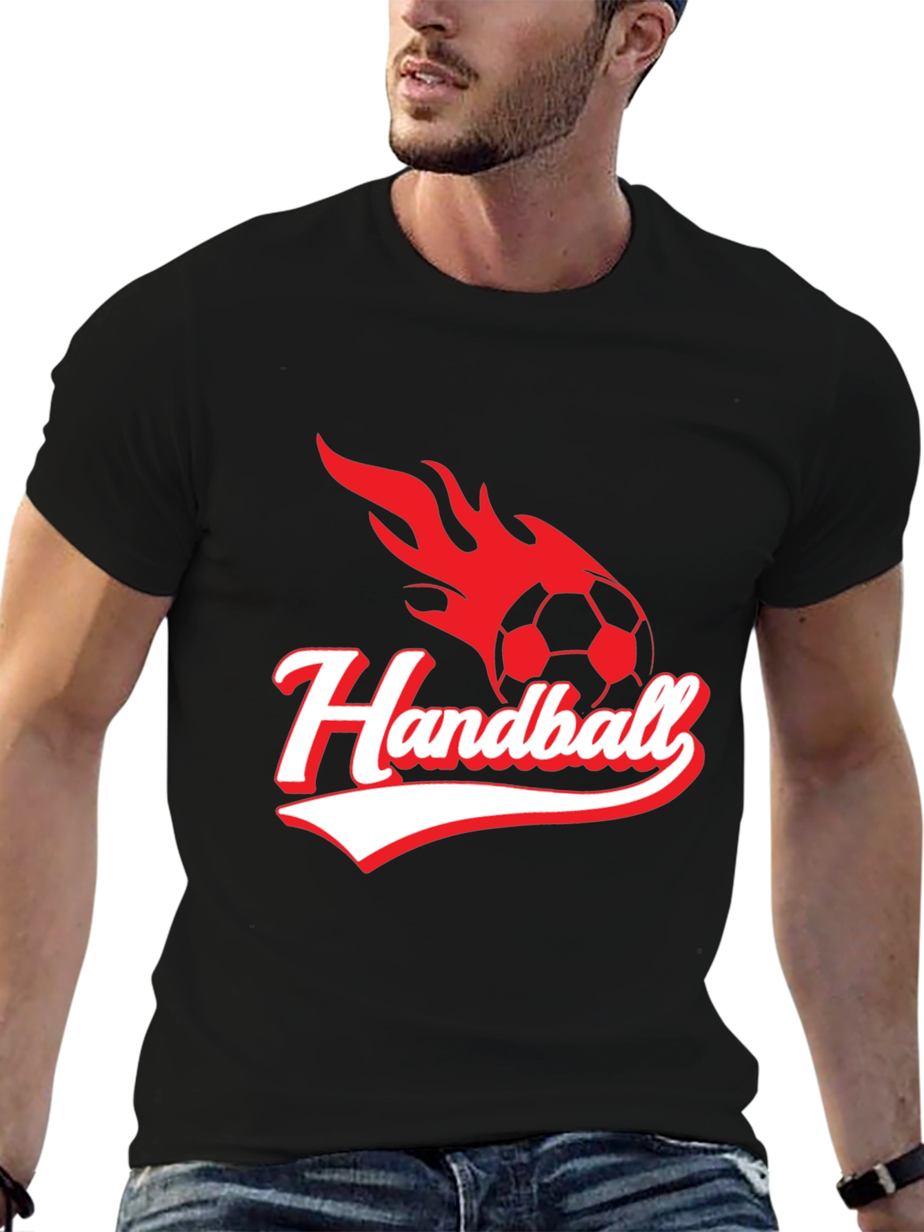 Handball Flame T-Shirt - Sportswear Tee
