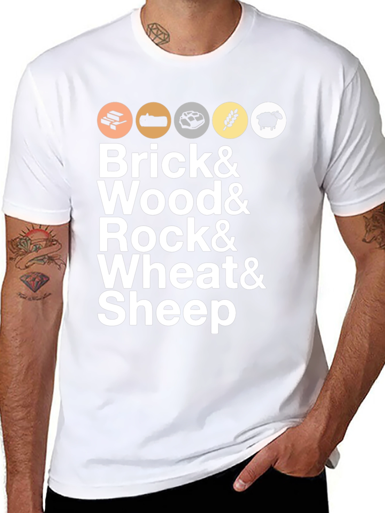 Settlers Resources Graphic T-Shirt