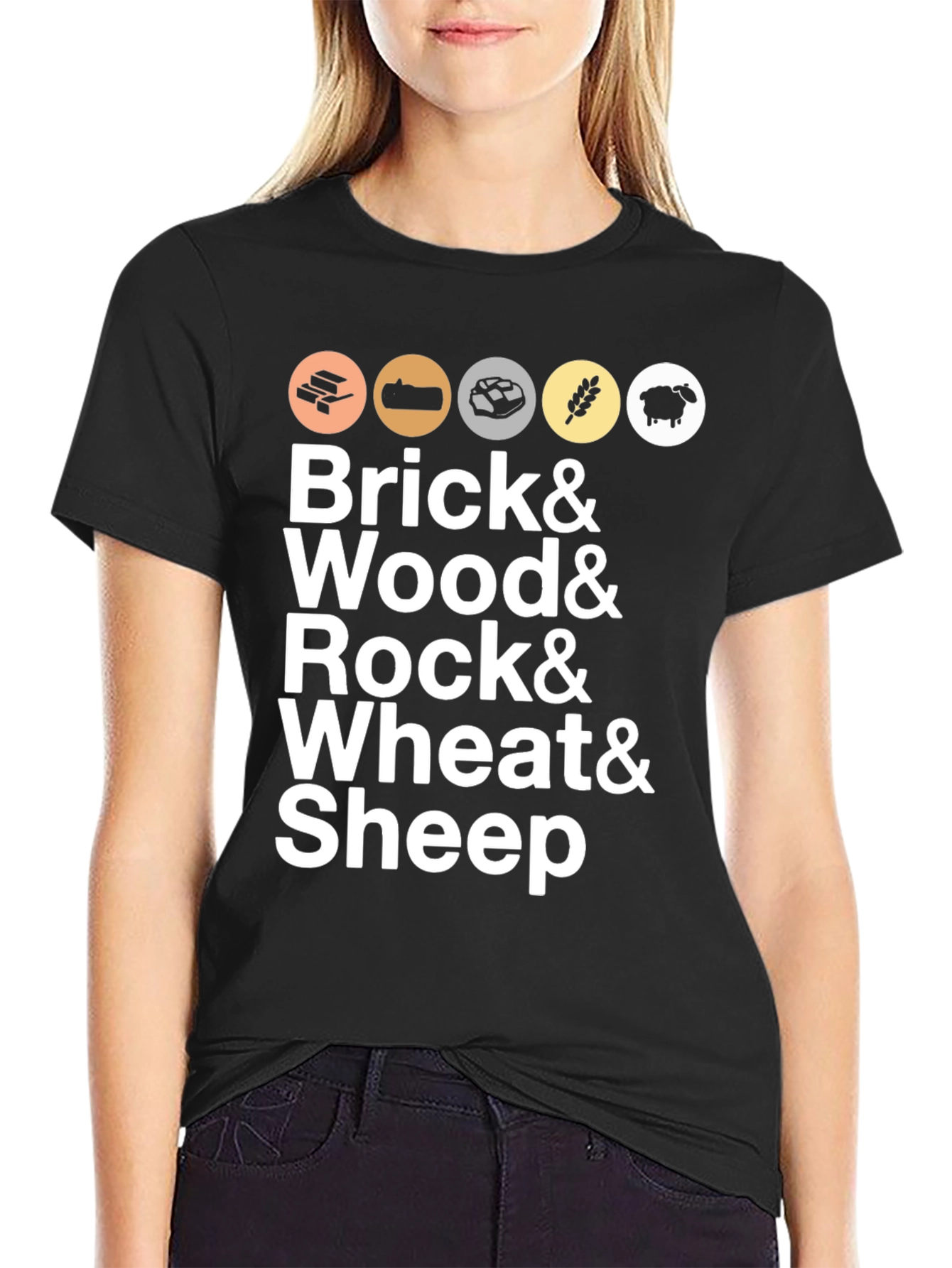 Settlers Resources Graphic T-Shirt