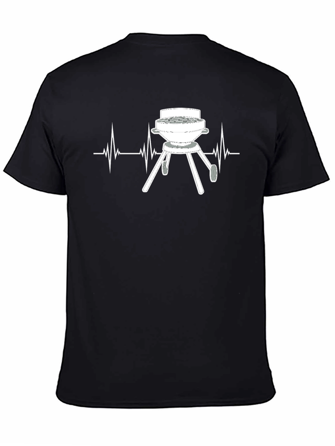 BBQ Heartbeat T-Shirt - Grill Master Tee