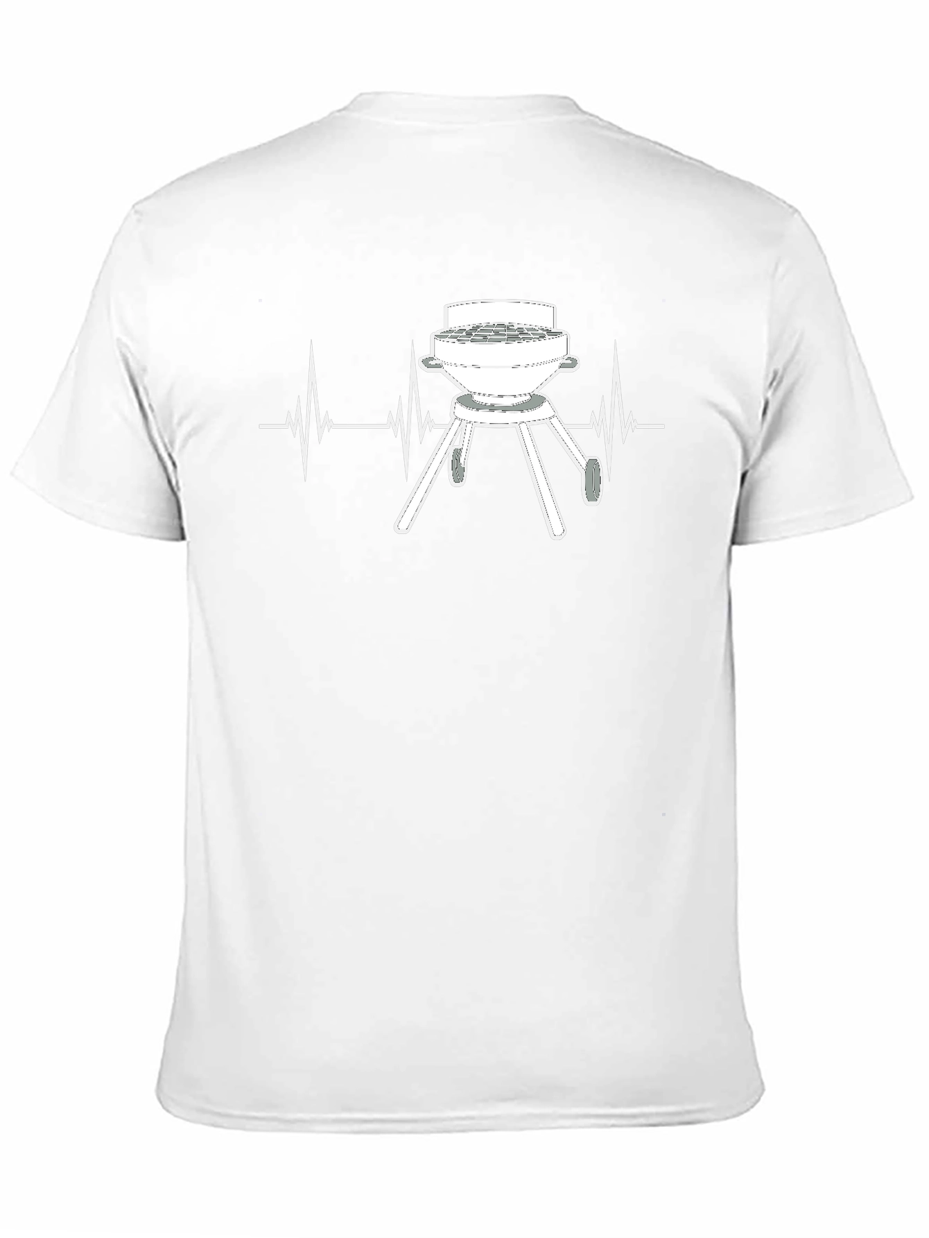 BBQ Heartbeat T-Shirt - Grill Master Tee