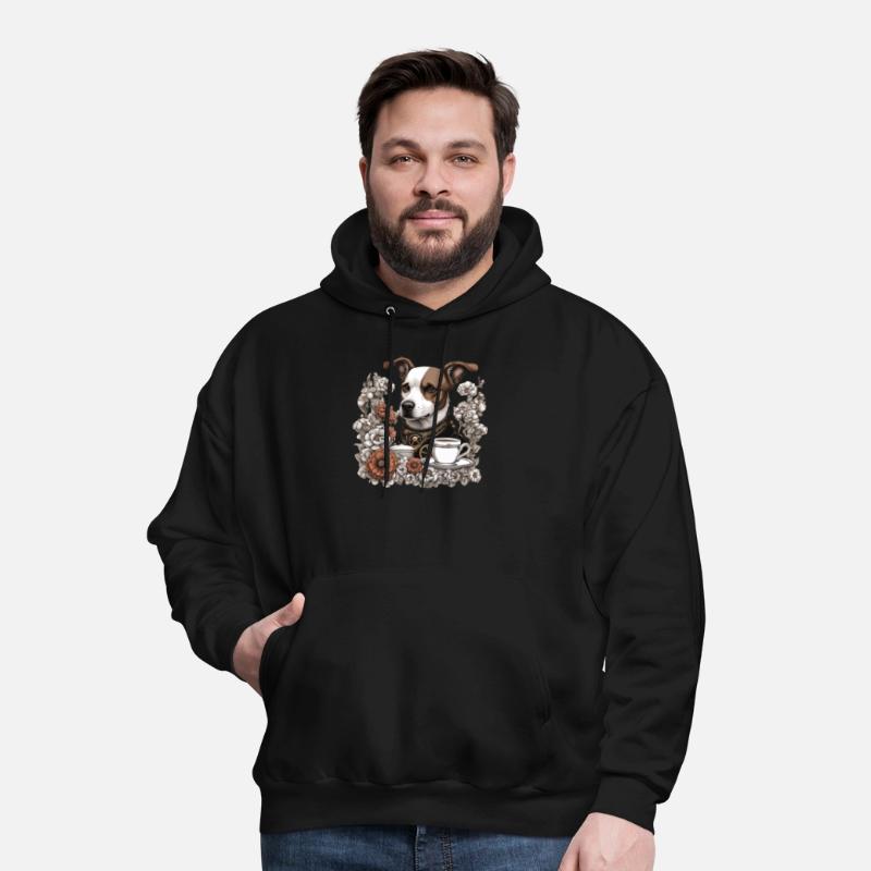 dog anc coffee
