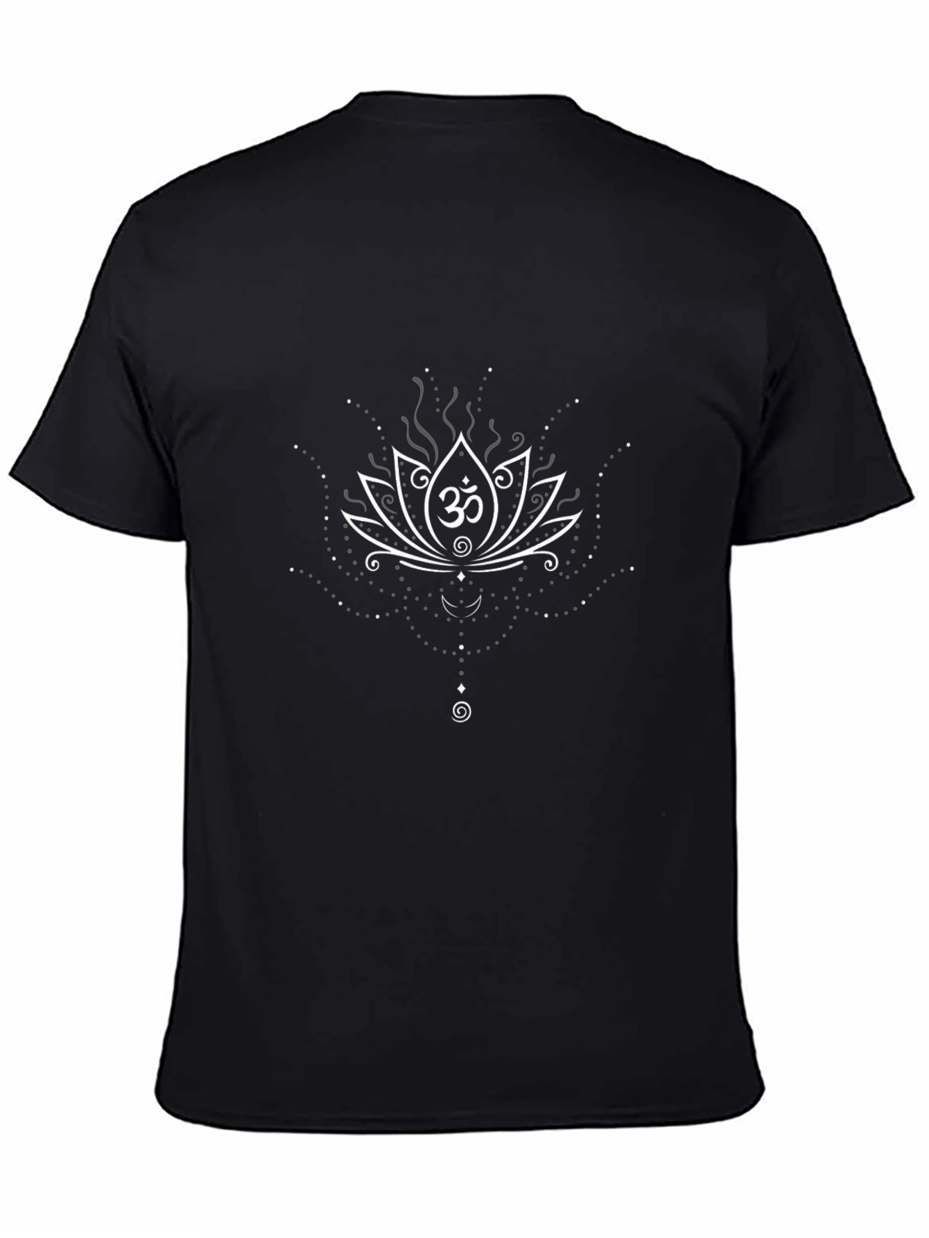 Lotus Om Graphic T-Shirt - Spiritual Design Tee