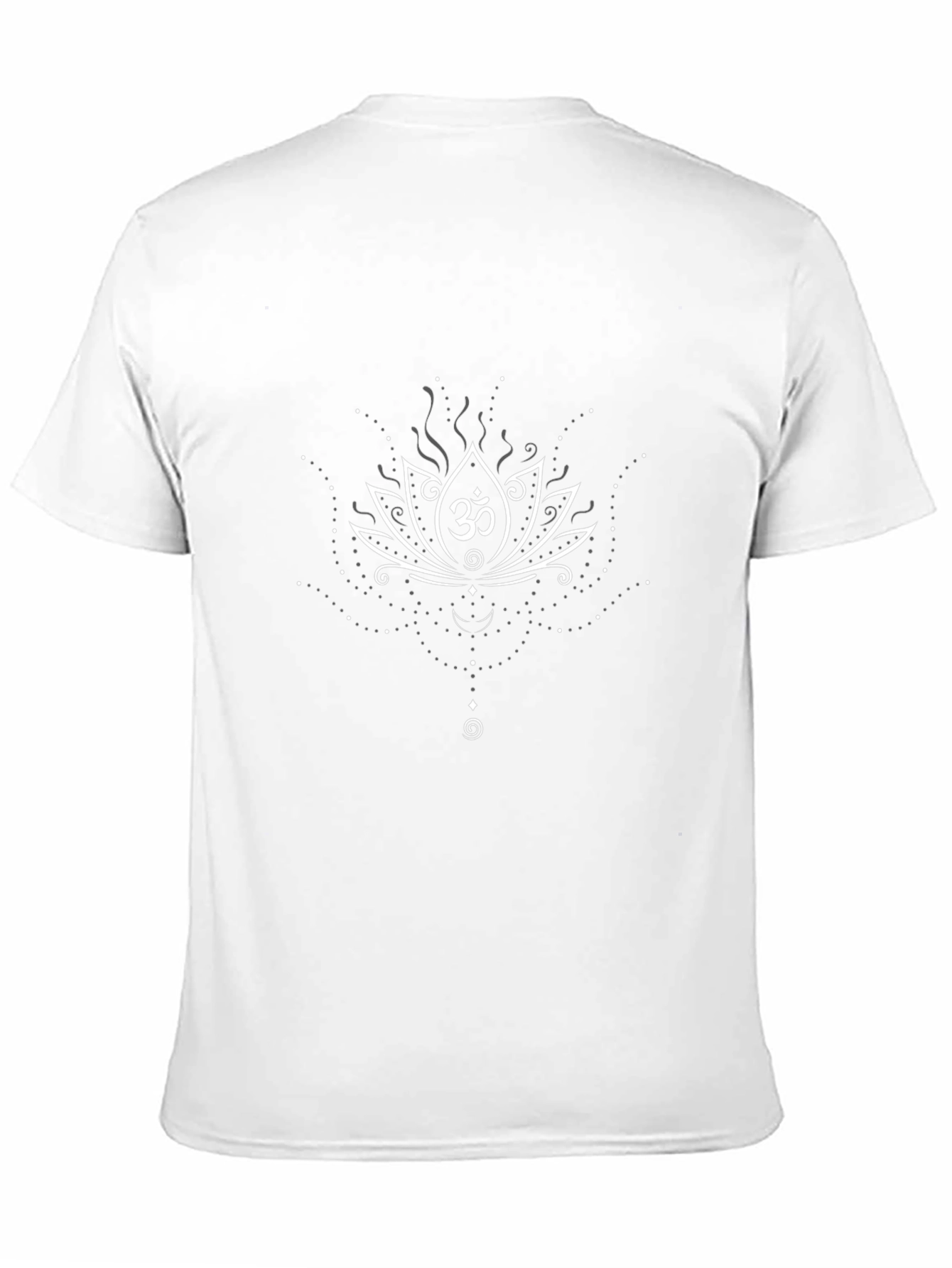 Lotus Om Graphic T-Shirt - Spiritual Design Tee