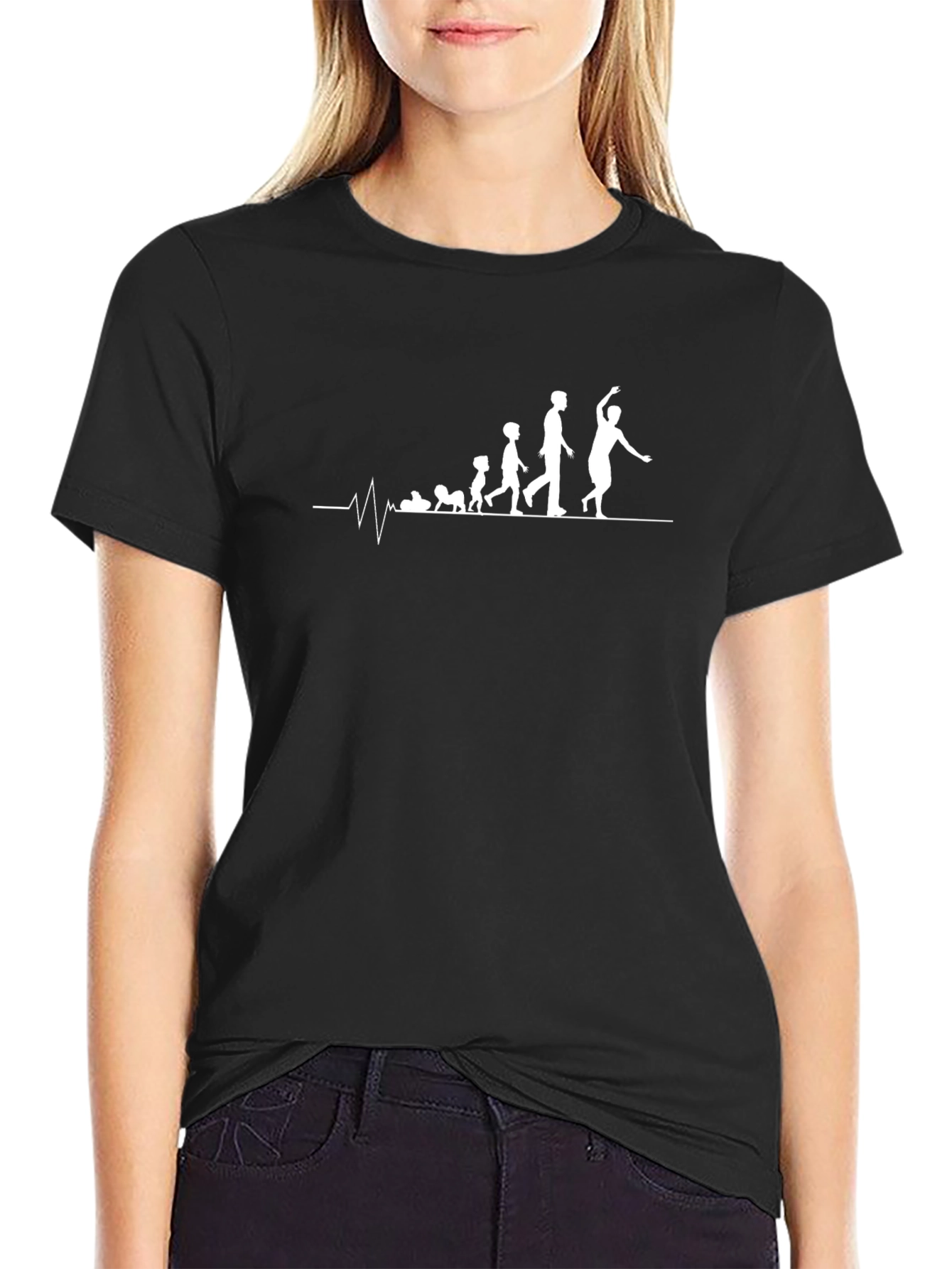Evolution of Dance Mens Black T-Shirt