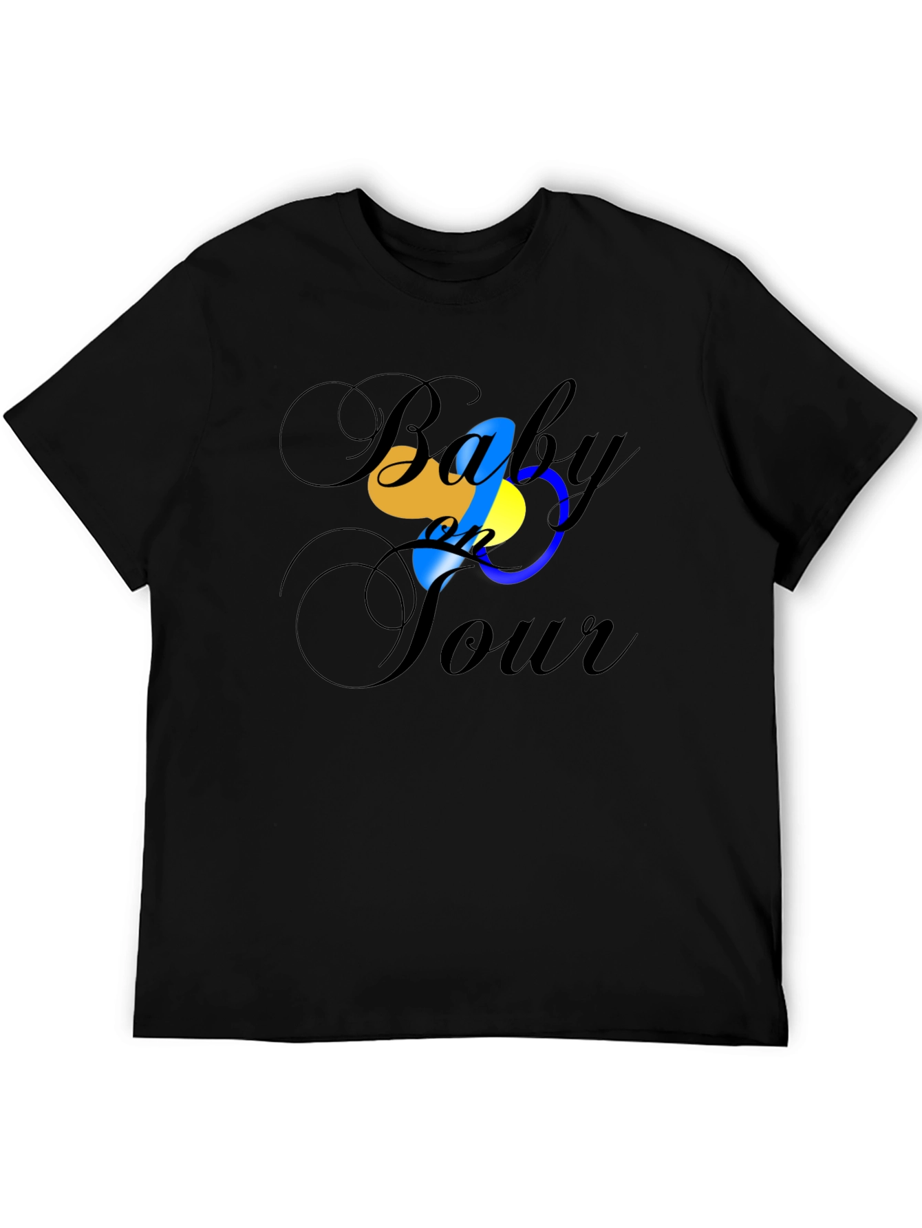 Baby on Tour Black T-Shirt