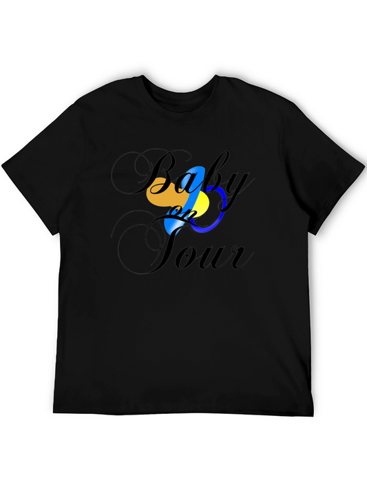 Baby on Tour Black T-Shirt