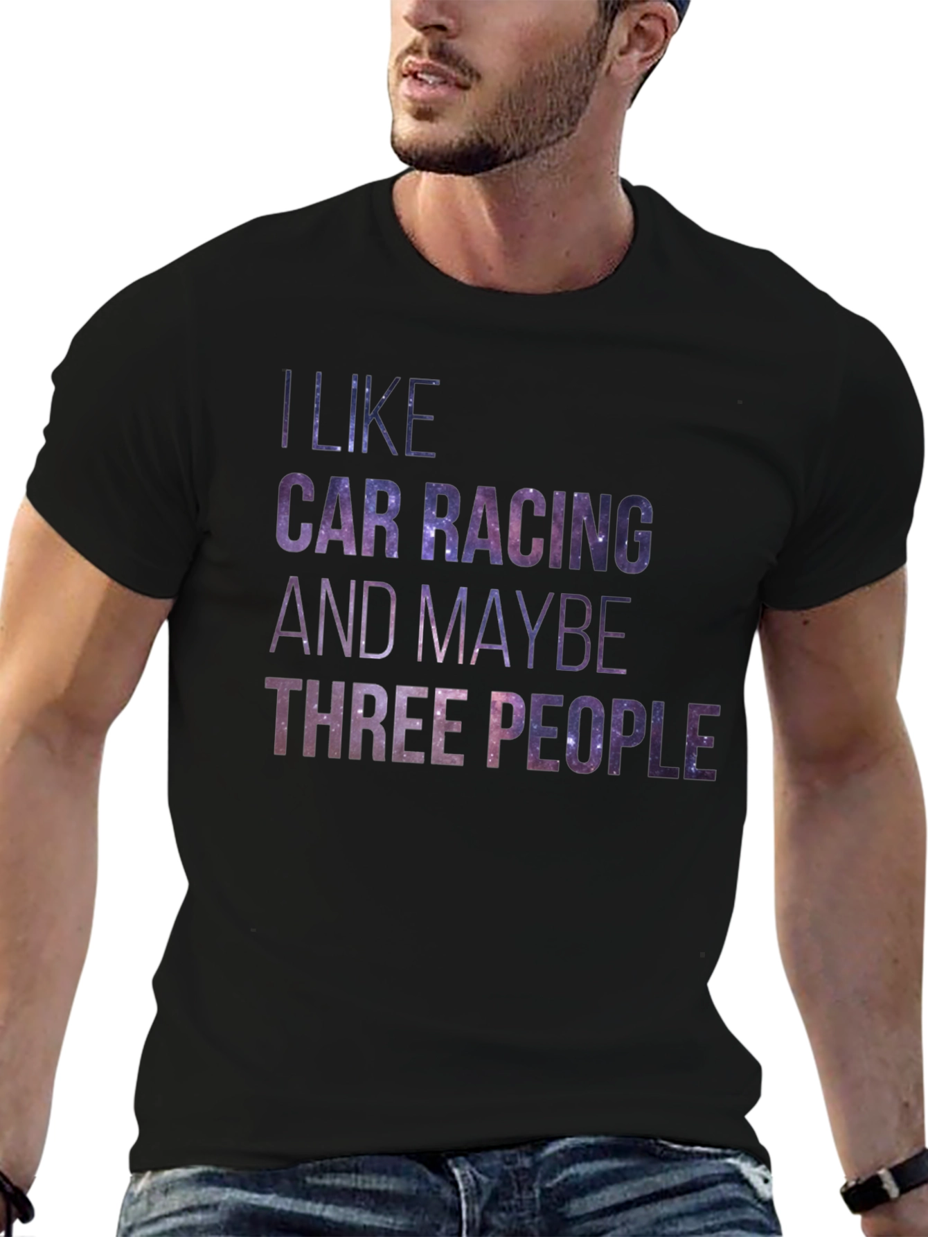 I Like Car Racing Graphic T-Shirt