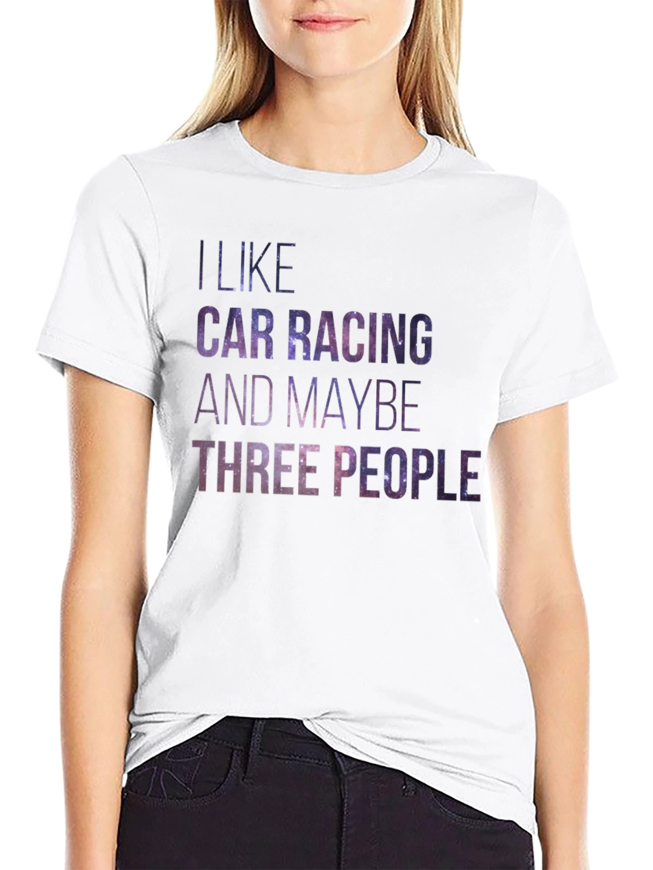 I Like Car Racing Graphic T-Shirt