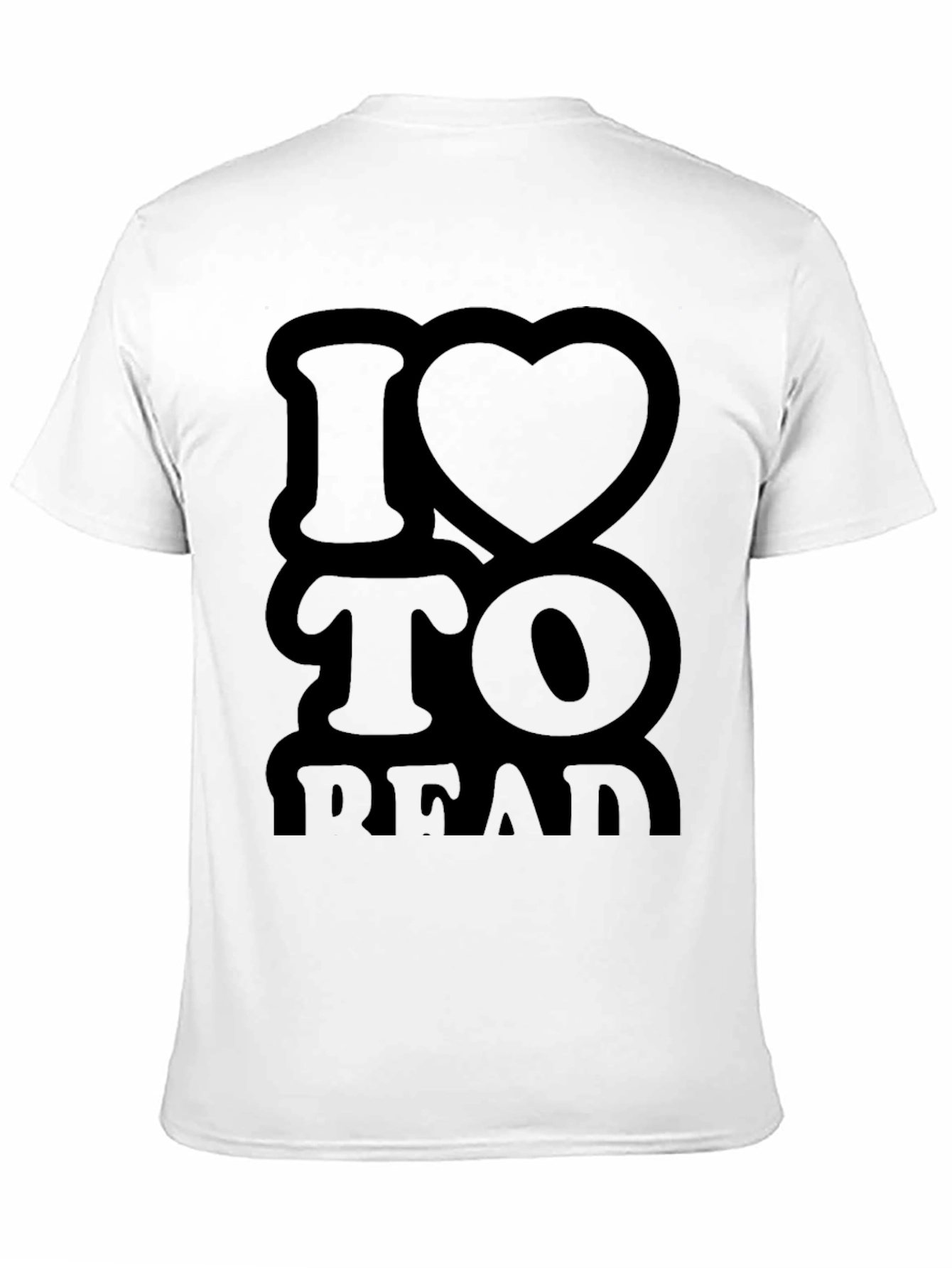 I Heart to Read Black T-Shirt