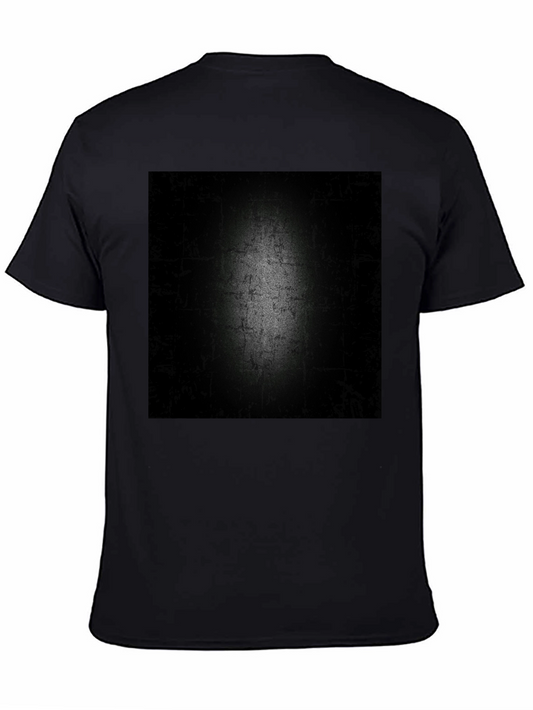 Abstract Dark Texture Graphic Tee - Modern Mens T-Shirt