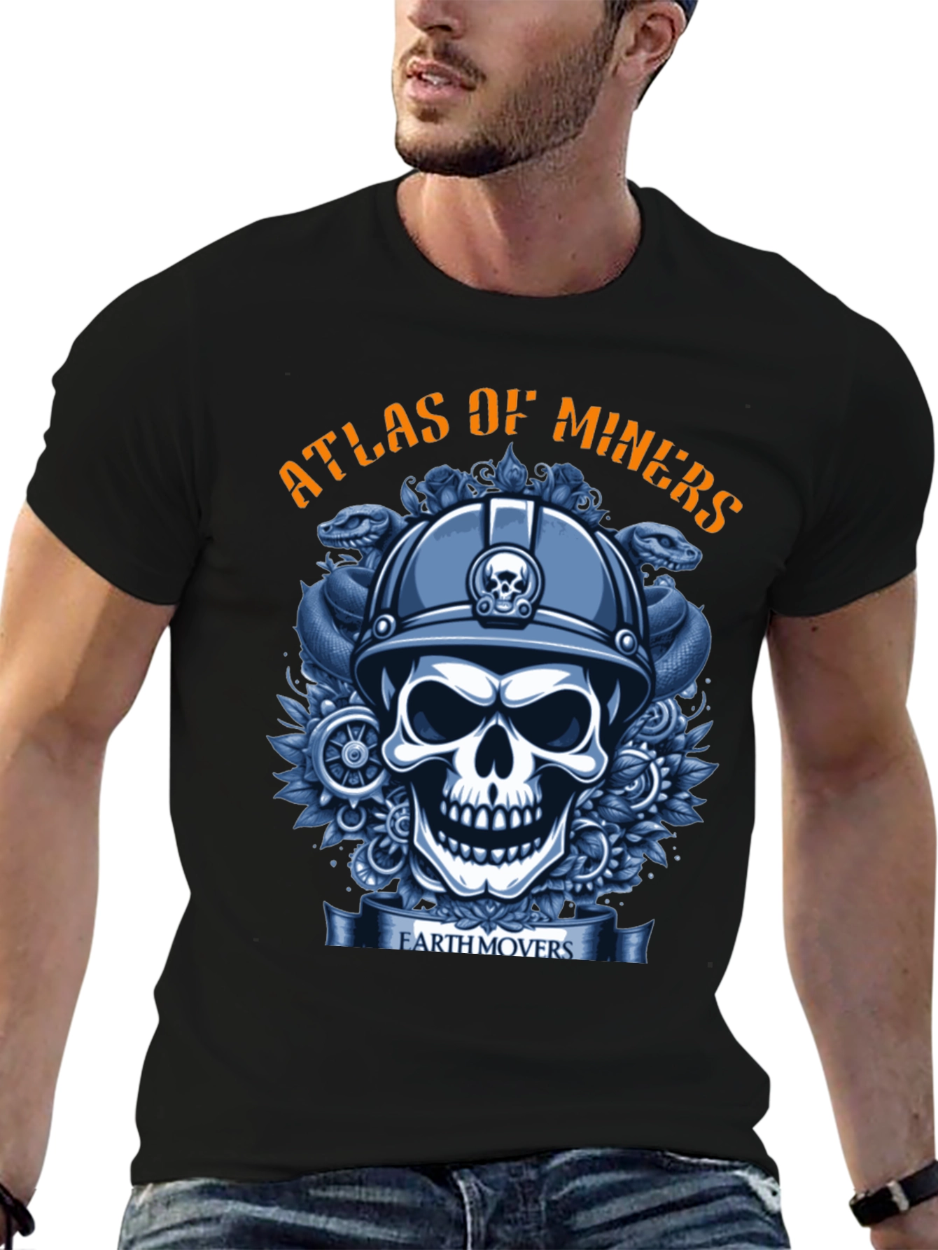 Atlas of Miners Graphic T-Shirt