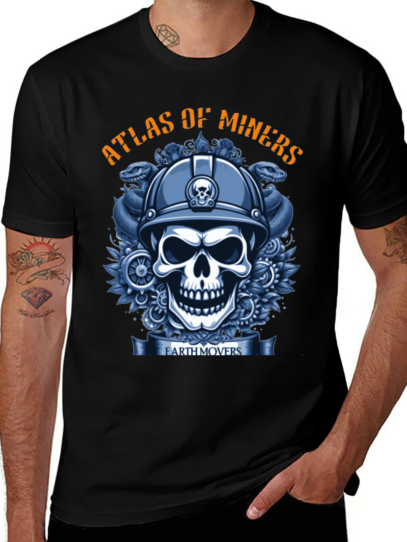 Atlas of Miners Graphic T-Shirt