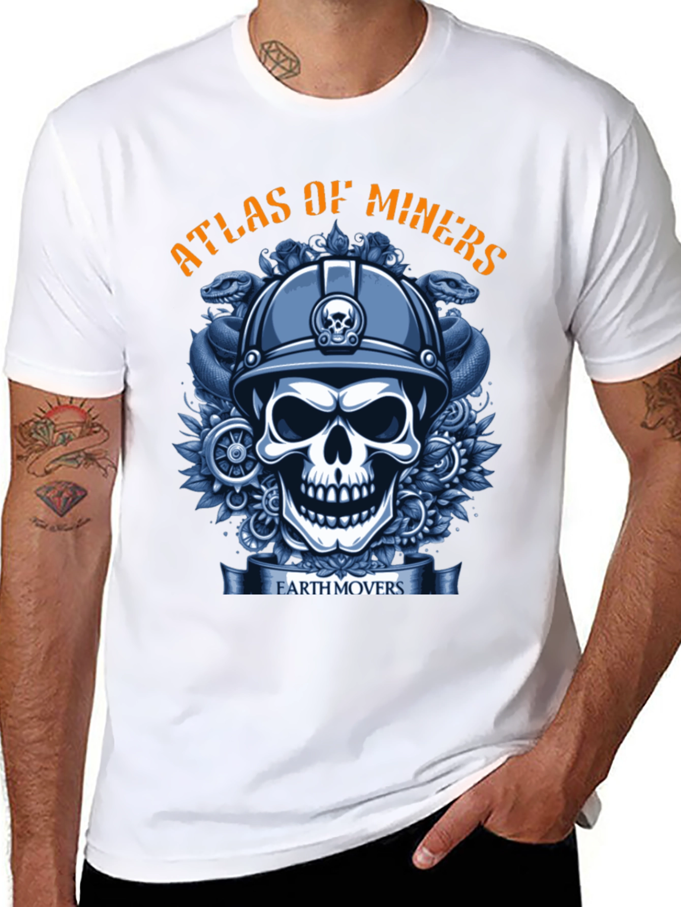 Atlas of Miners Graphic T-Shirt
