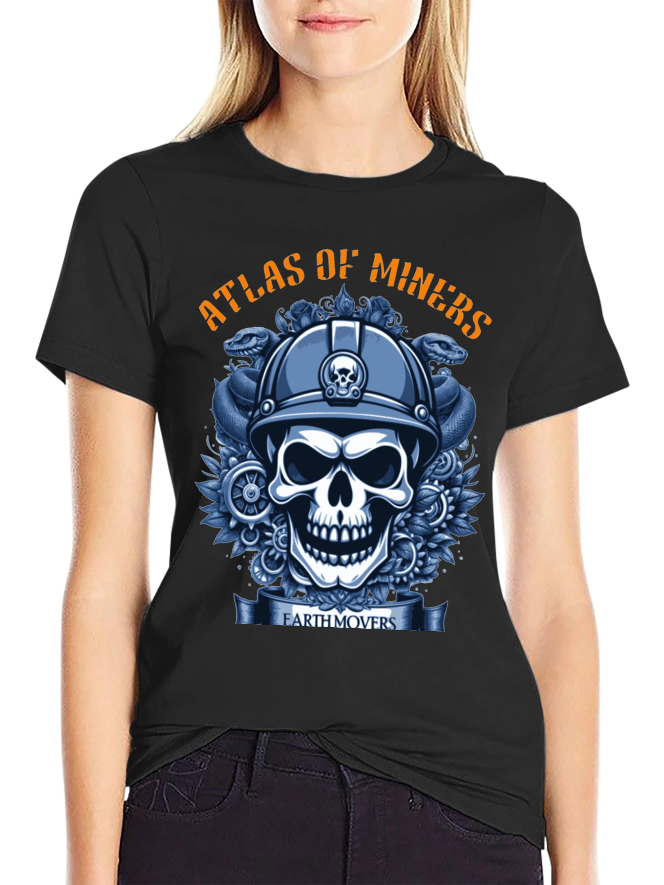 Atlas of Miners Graphic T-Shirt