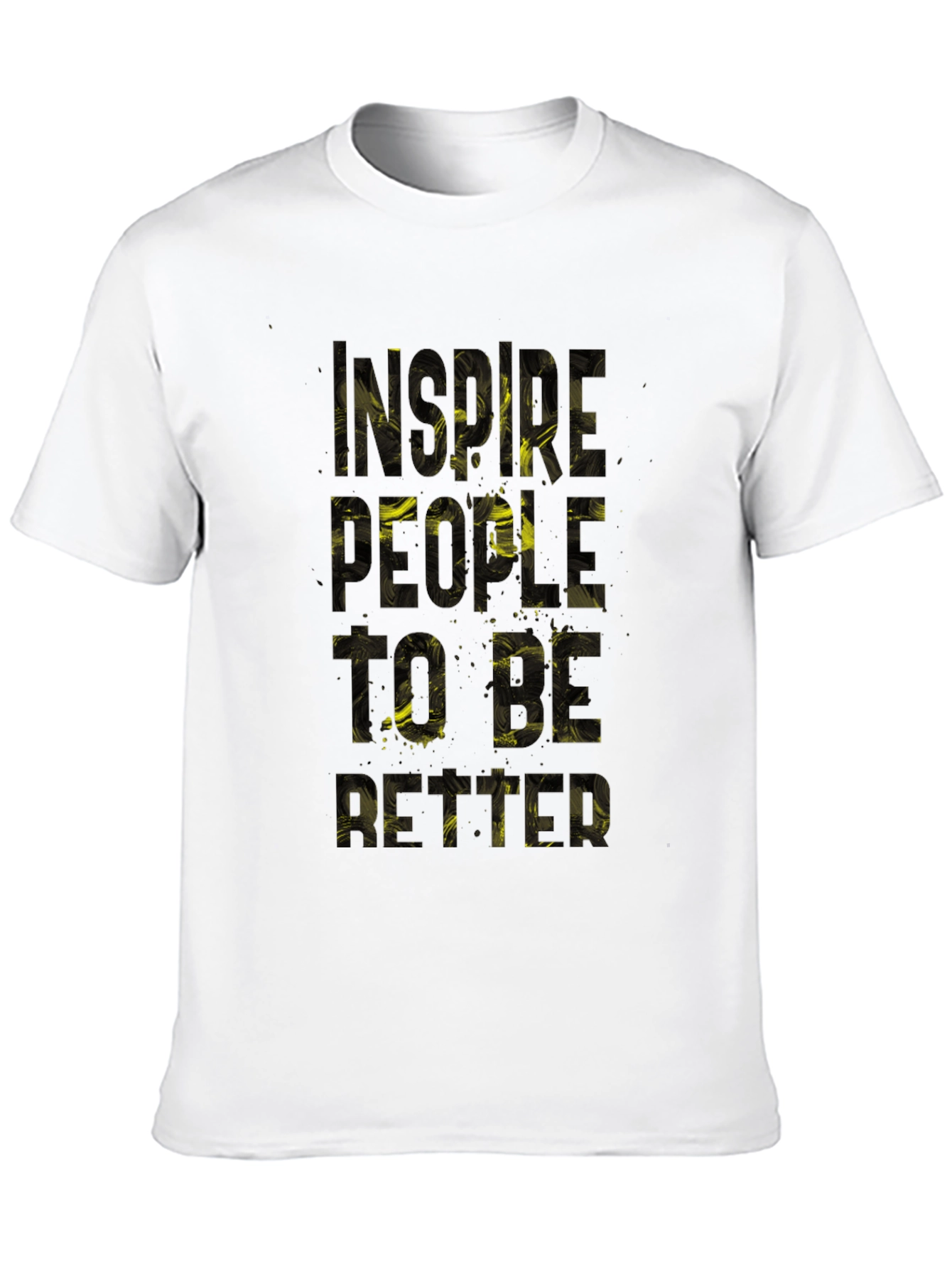 Inspire Graphic Tee - Black Short Sleeve