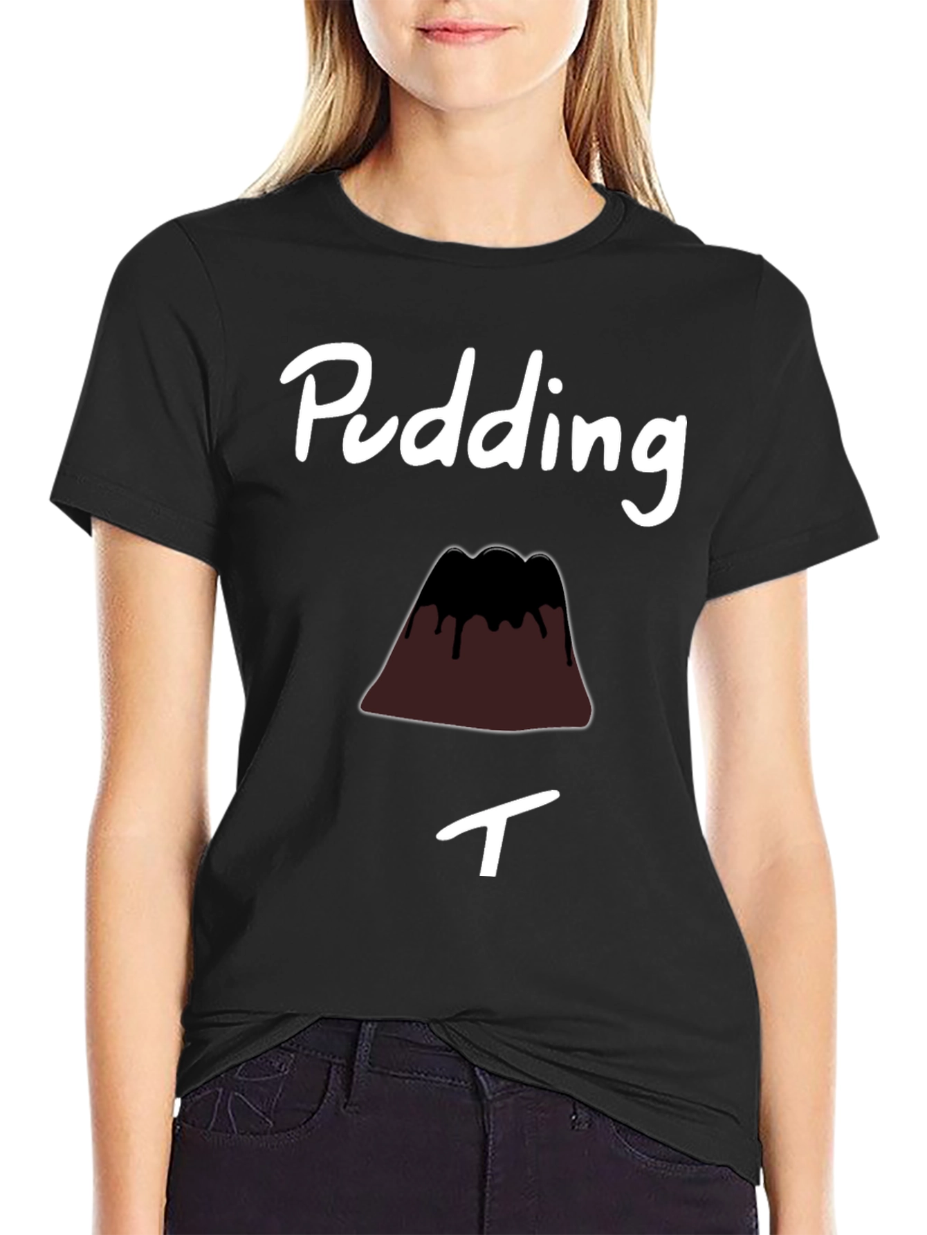 Pudding T-Shirt Funny Dessert Tee