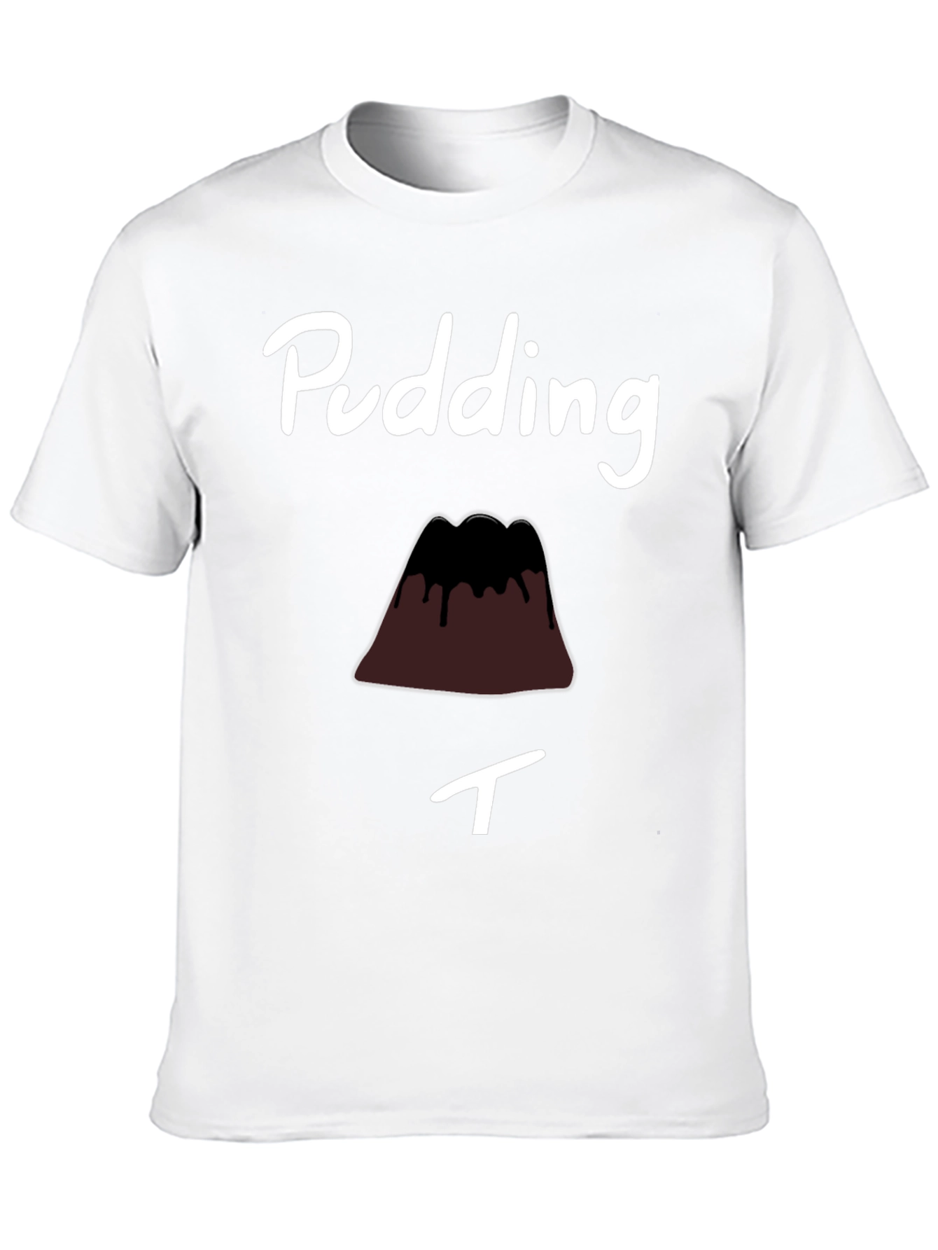 Pudding T-Shirt Funny Dessert Tee