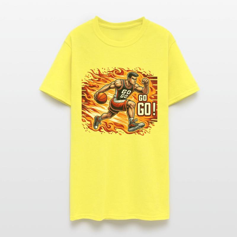 Dynamic Basketball Player in Action - Go Go