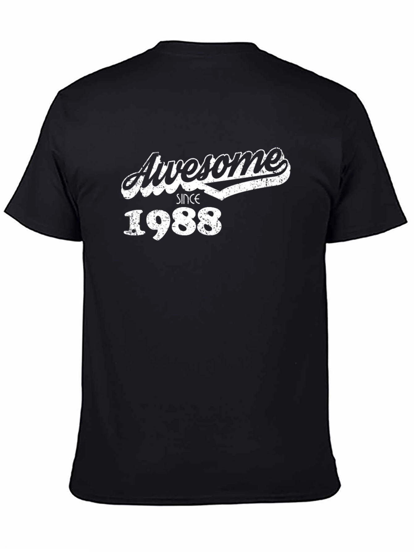 Awesome Since 1988 Black Graphic Tee