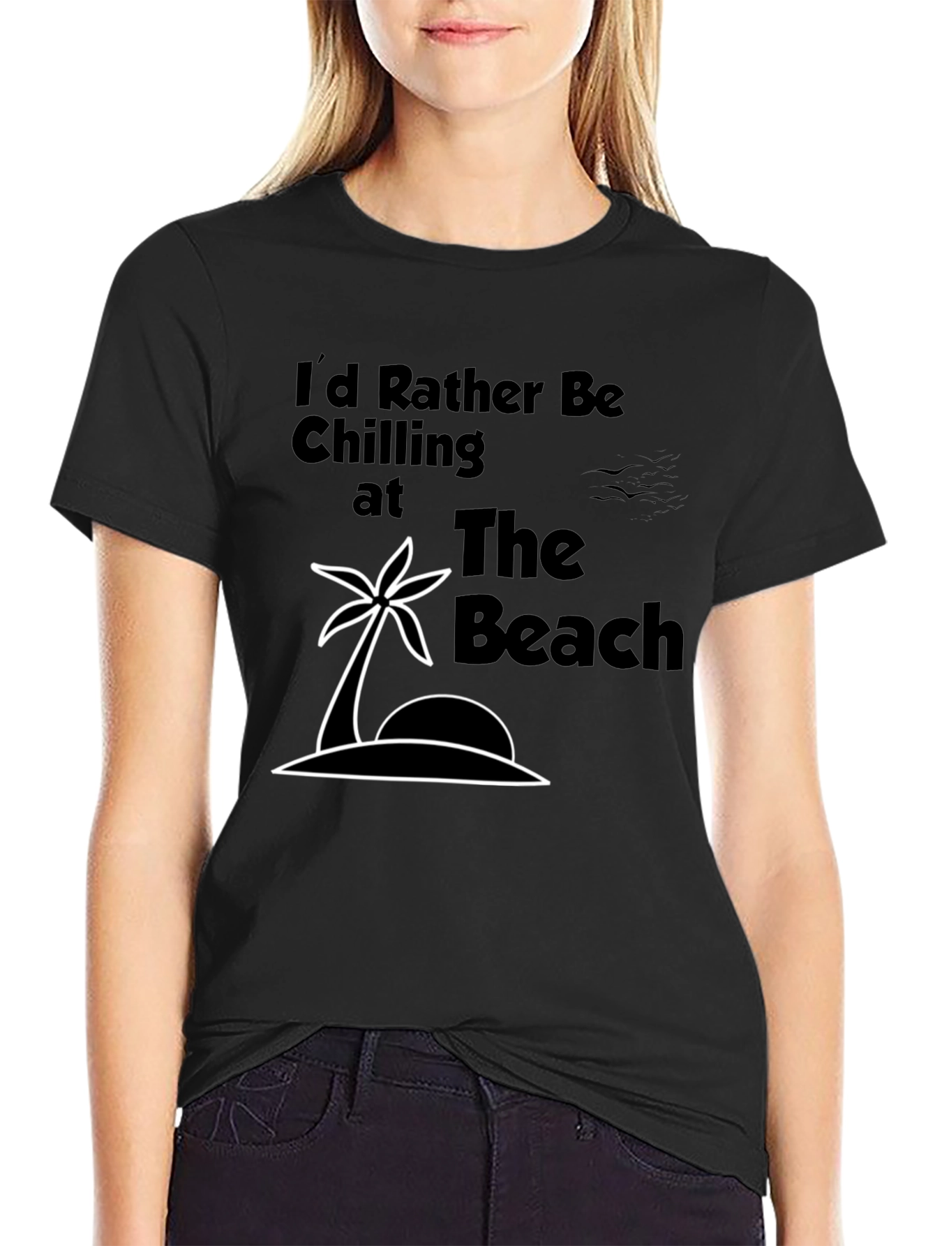 Beach Vibes Tee - Id Rather Be Chilling