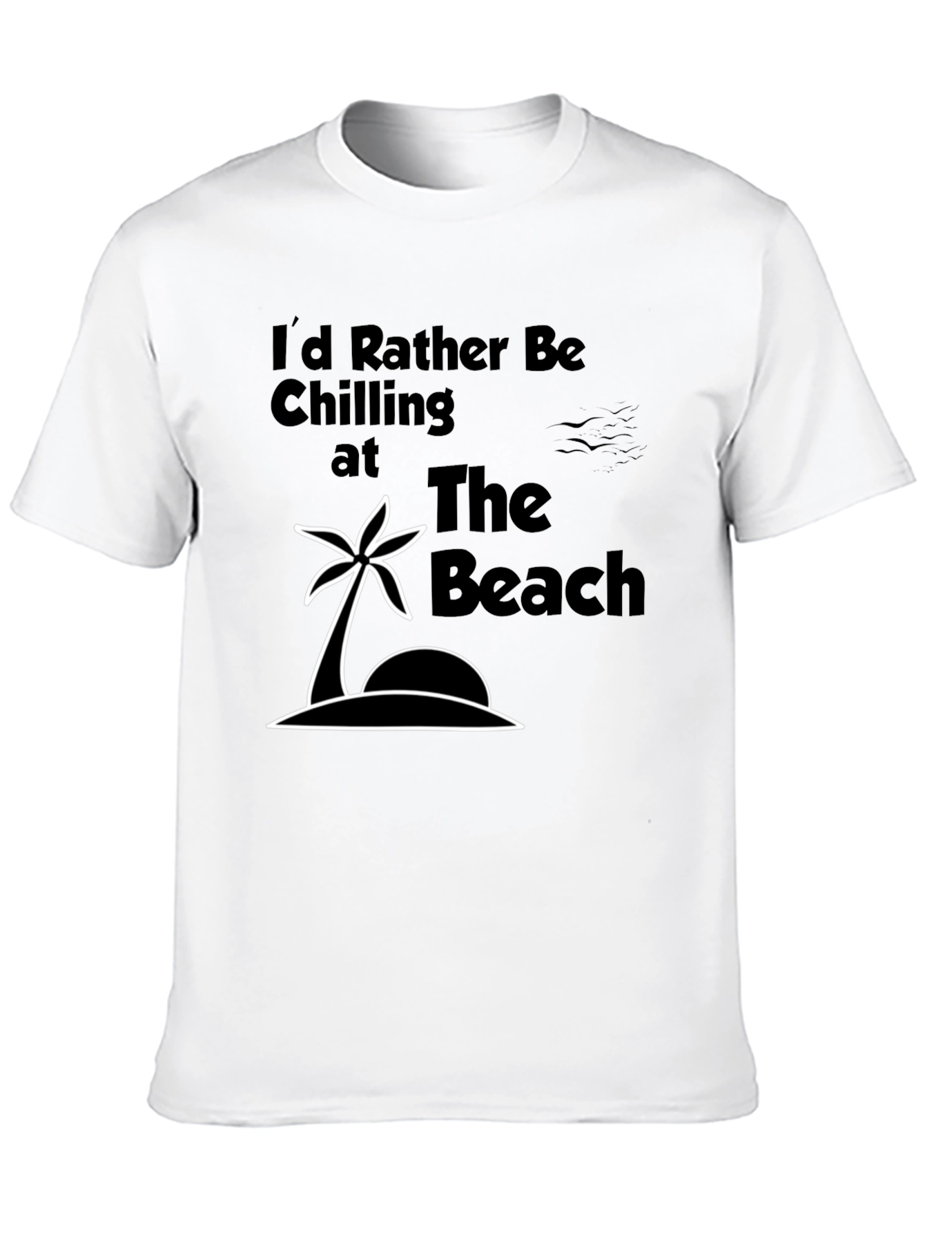 Beach Vibes Tee - Id Rather Be Chilling