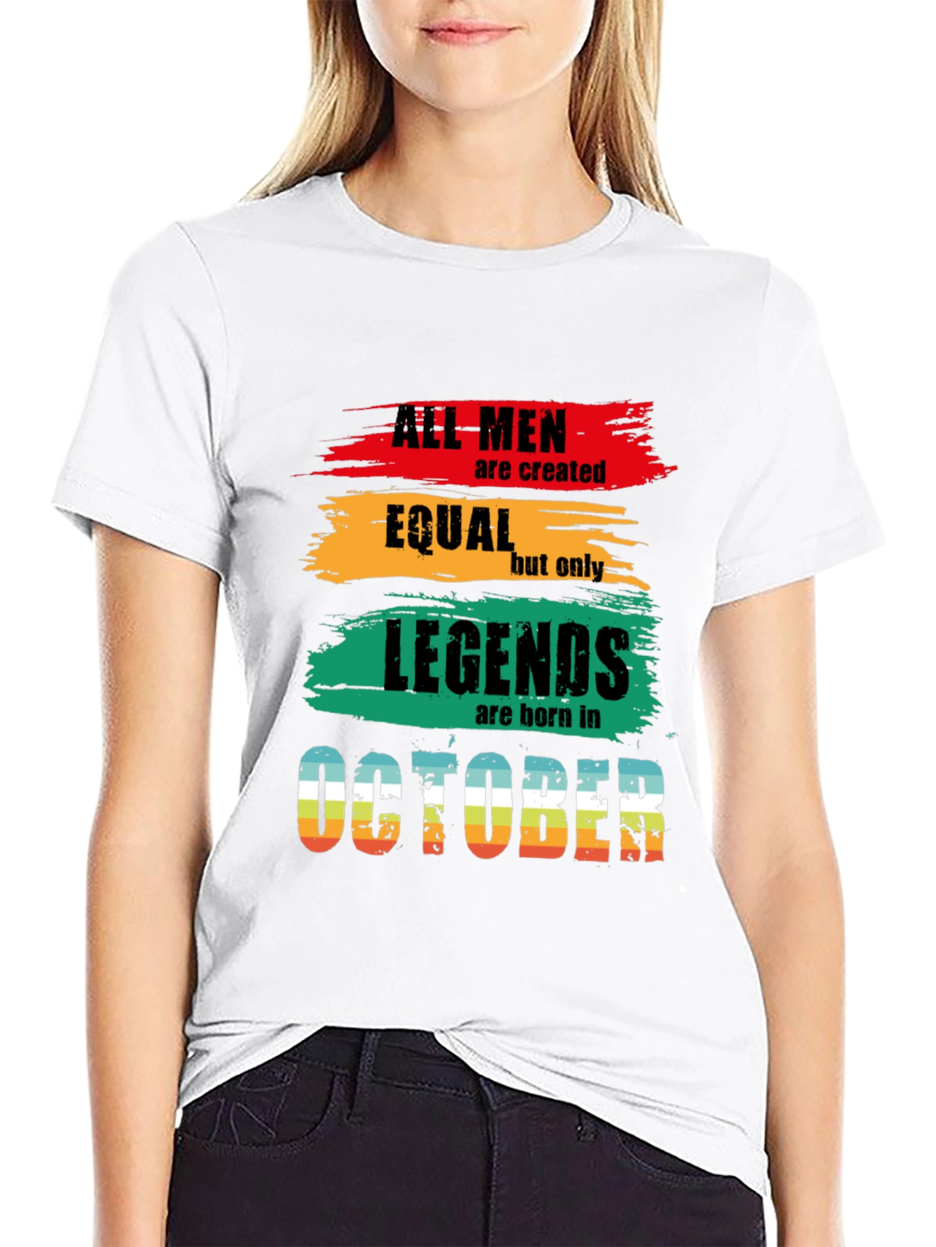 Legends are Born in October T-Shirt
