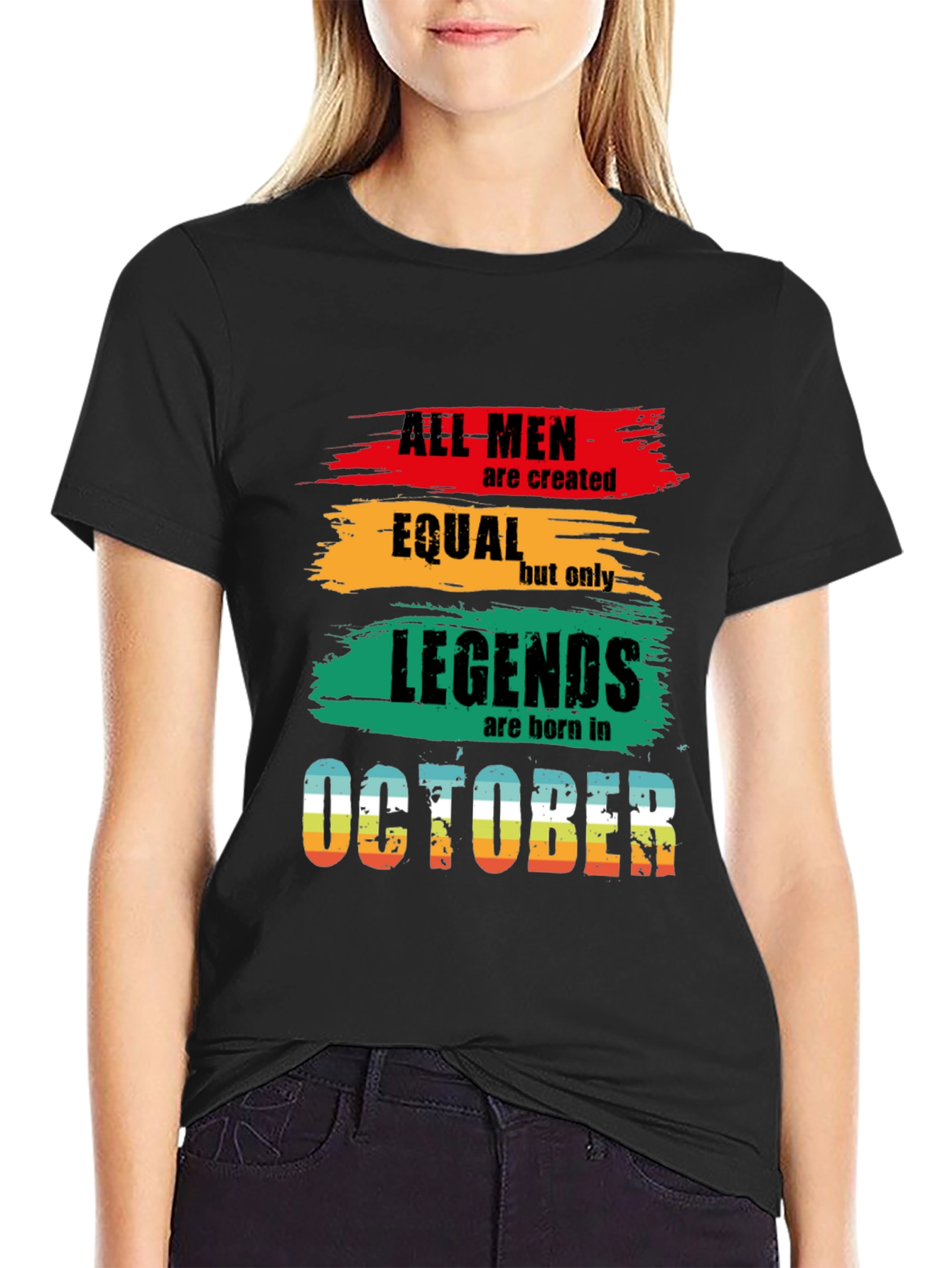 Legends are Born in October T-Shirt
