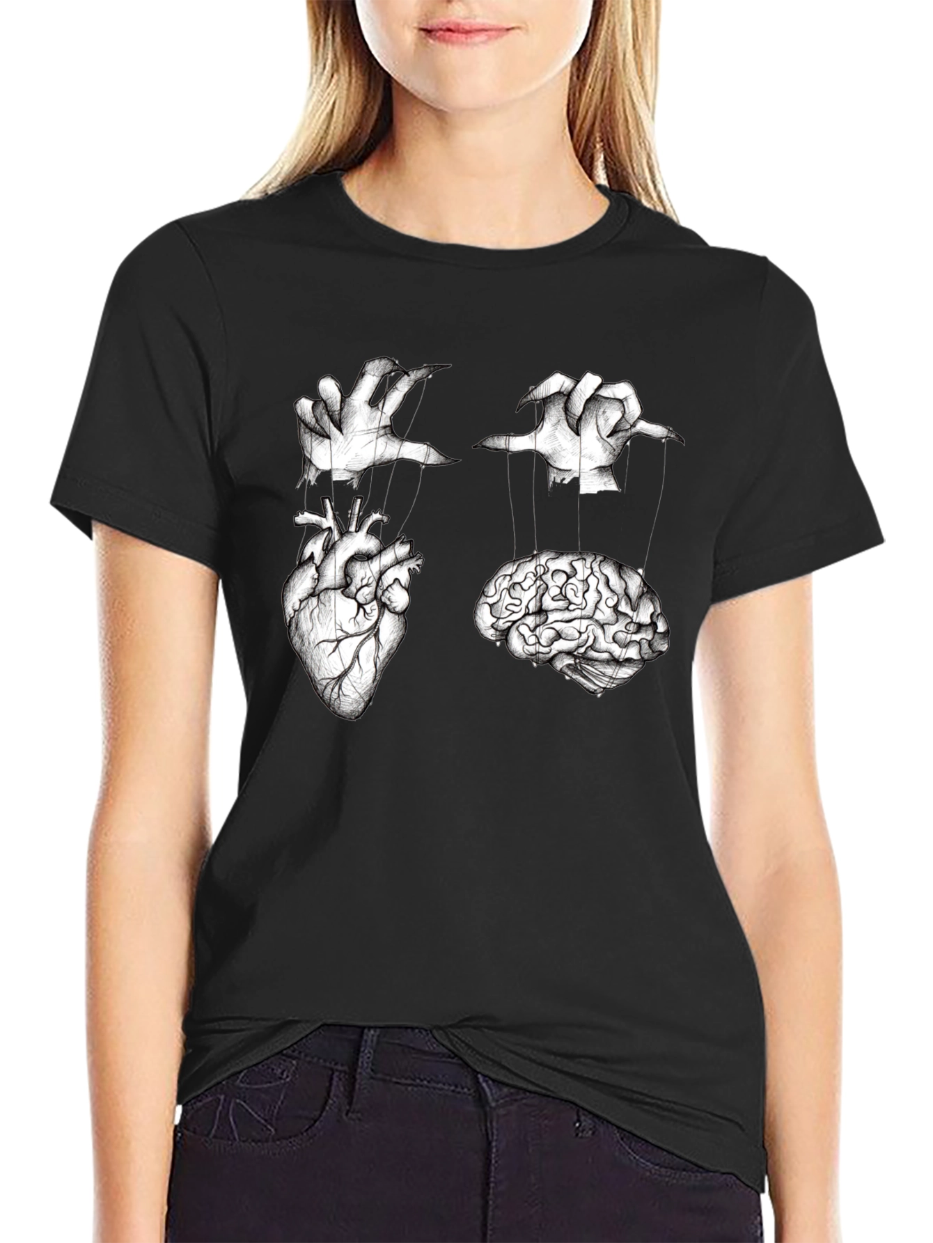 Brain & Heart Marionette T-Shirt