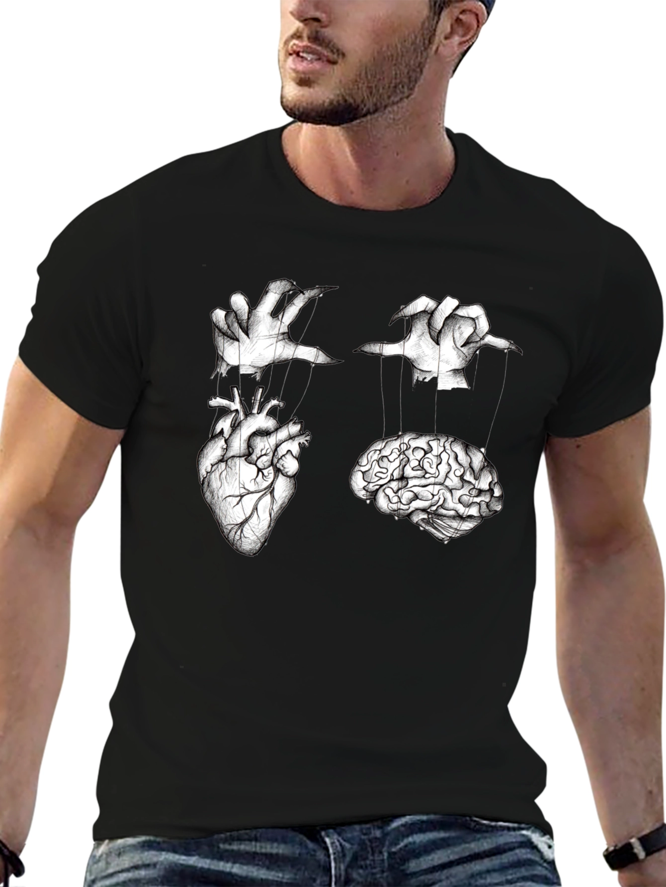 Brain & Heart Marionette T-Shirt