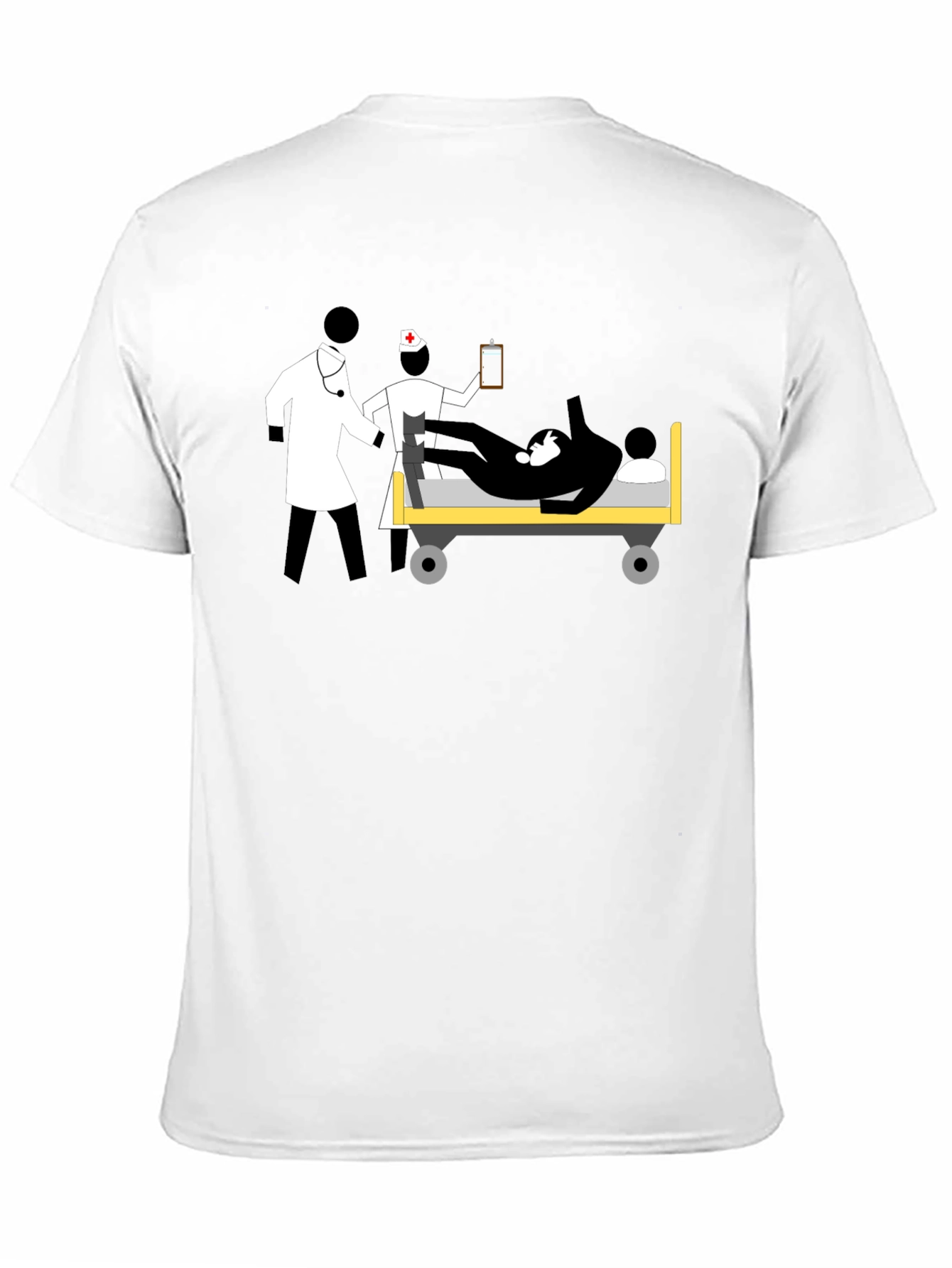 Medical Team Graphic Tee - Unisex Black T-Shirt