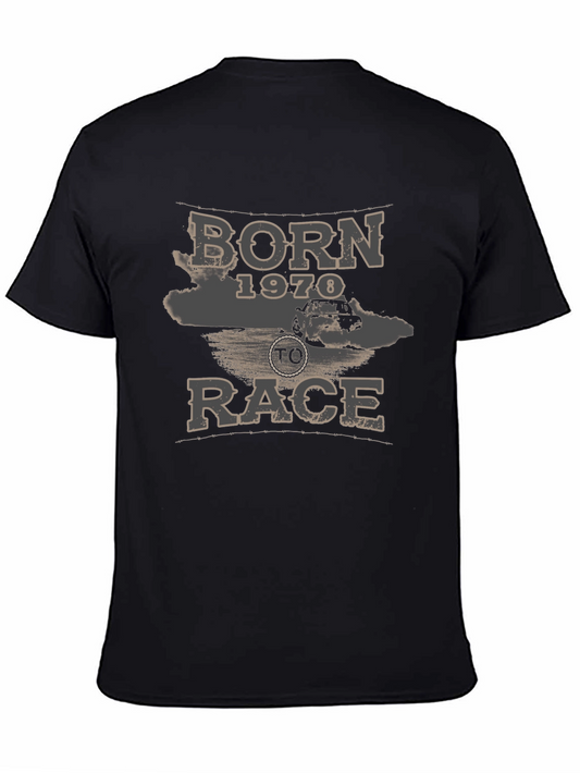Born 1970 to Race - Mens Graphic T-Shirt