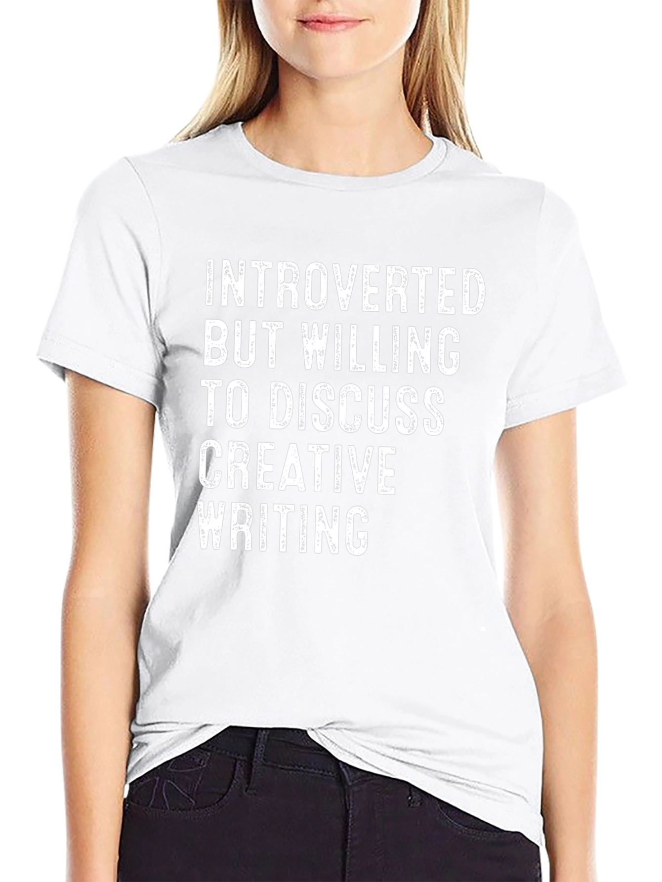 Introverted Creative Writing T-Shirt
