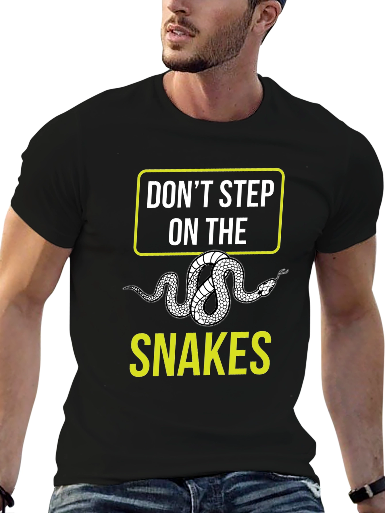 Dont Step on the Snakes Graphic T-Shirt
