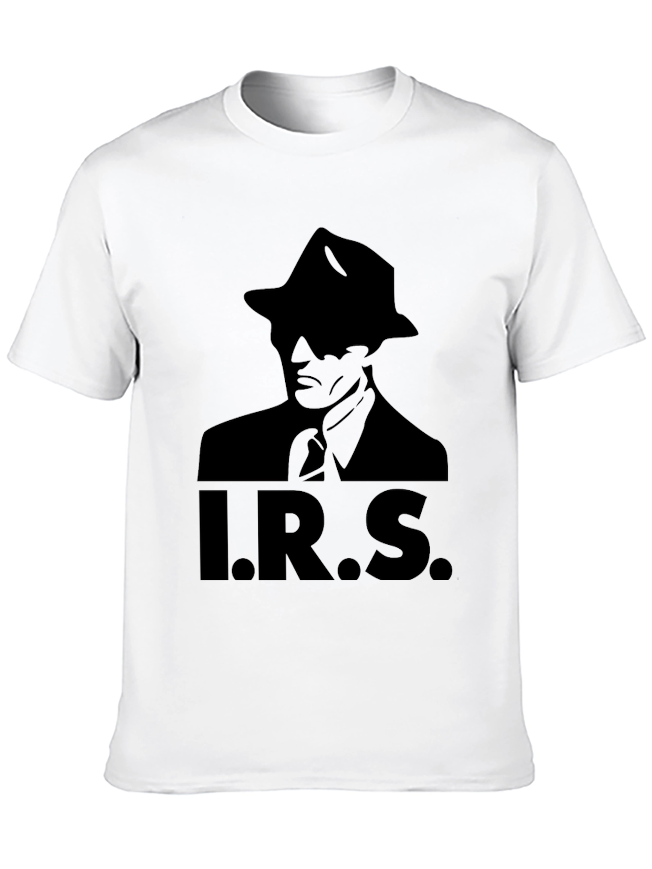 IRS Silhouette Graphic Black T-Shirt