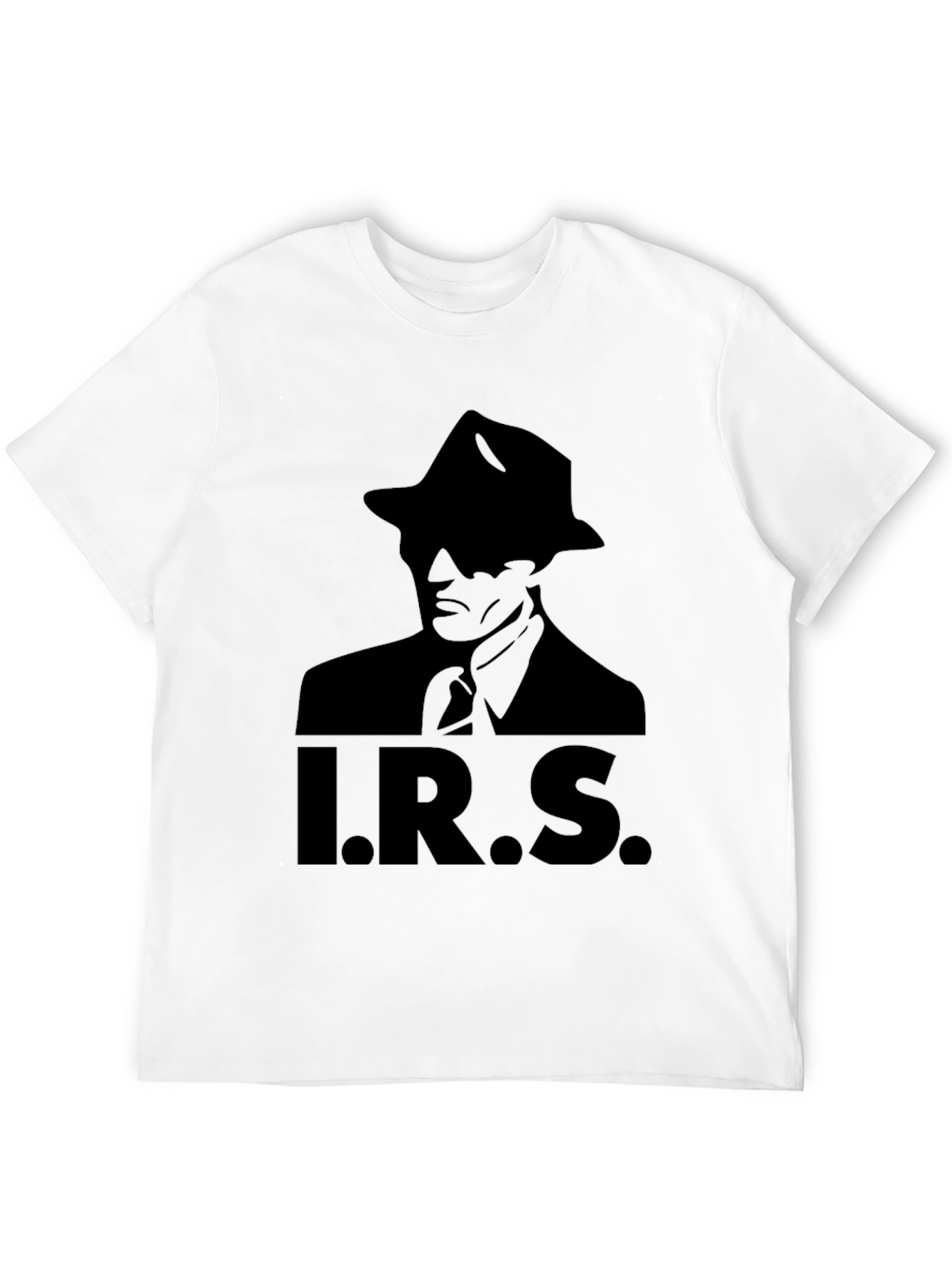 IRS Silhouette Graphic Black T-Shirt