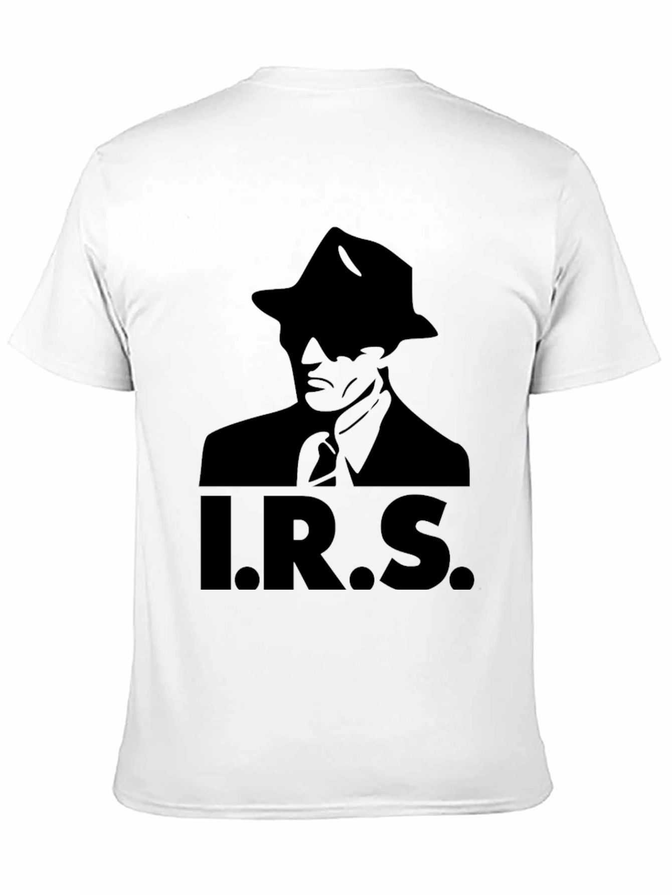 IRS Silhouette Graphic Black T-Shirt