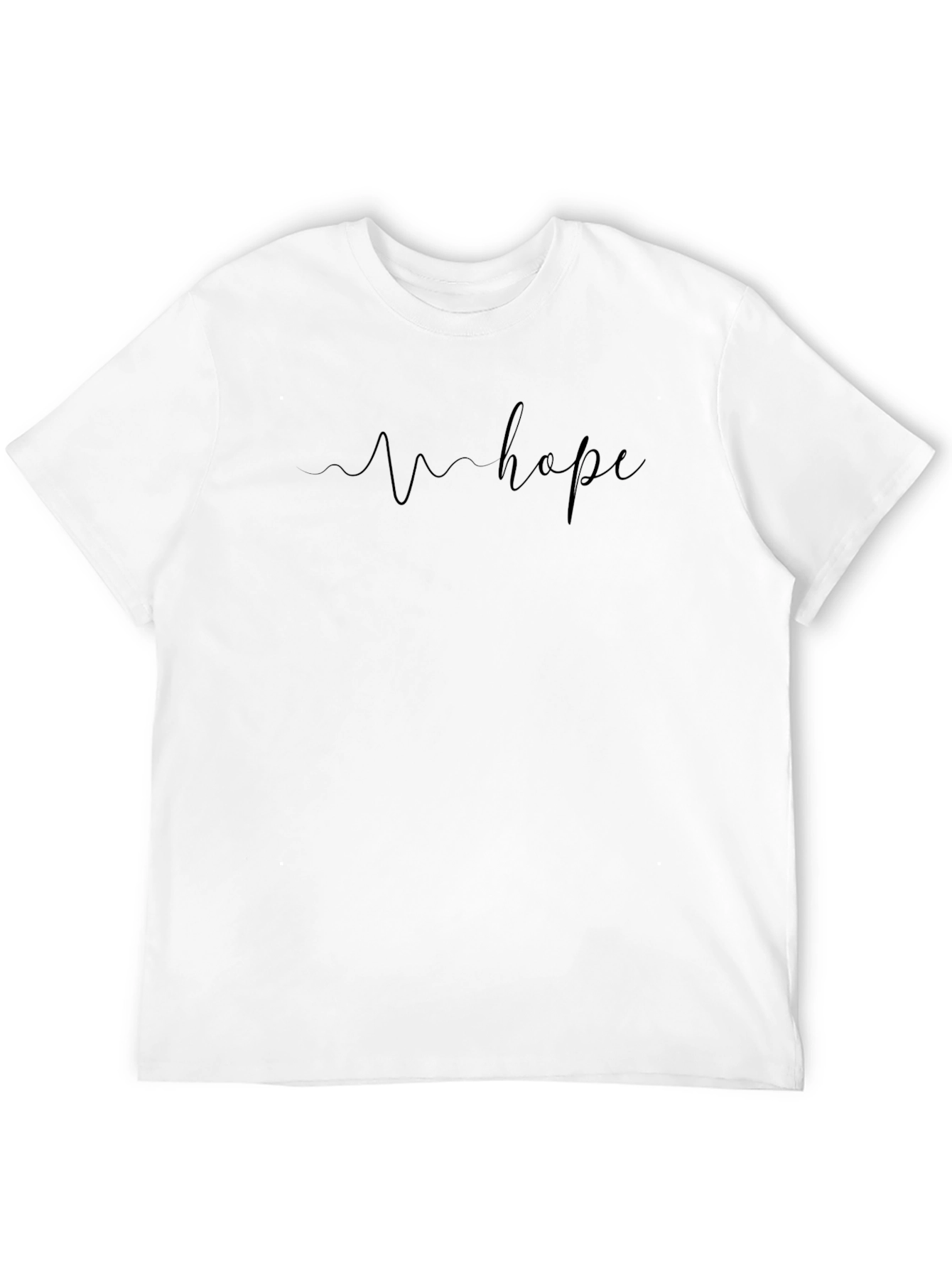 Hope Graphic Tee - Minimalist Black T-Shirt