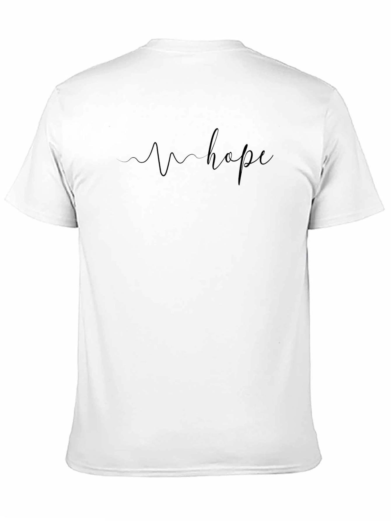 Hope Graphic Tee - Minimalist Black T-Shirt