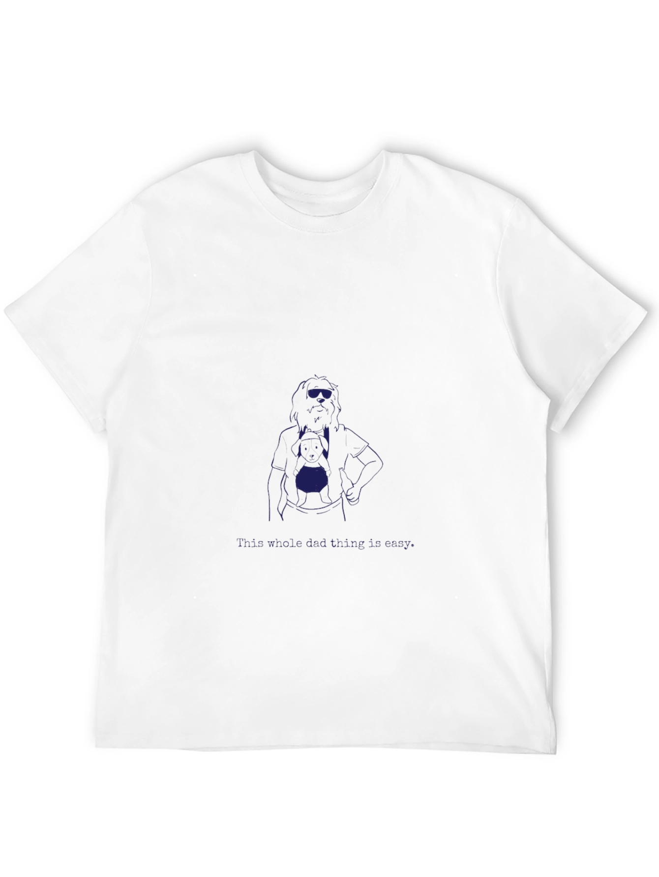 Cool Blue Graphic Tee - Rock Star Style