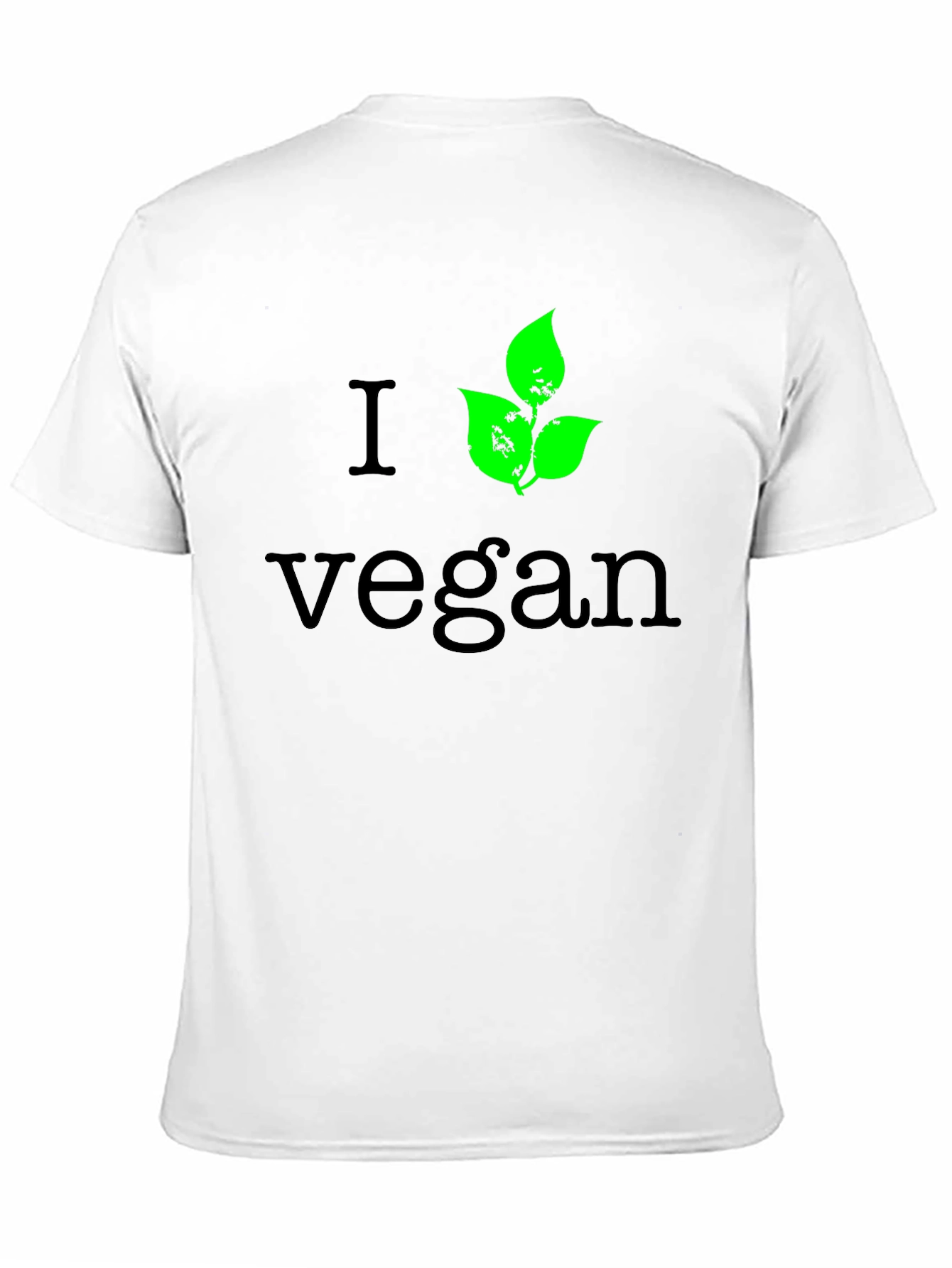 I Leaf Vegan T-Shirt - Black