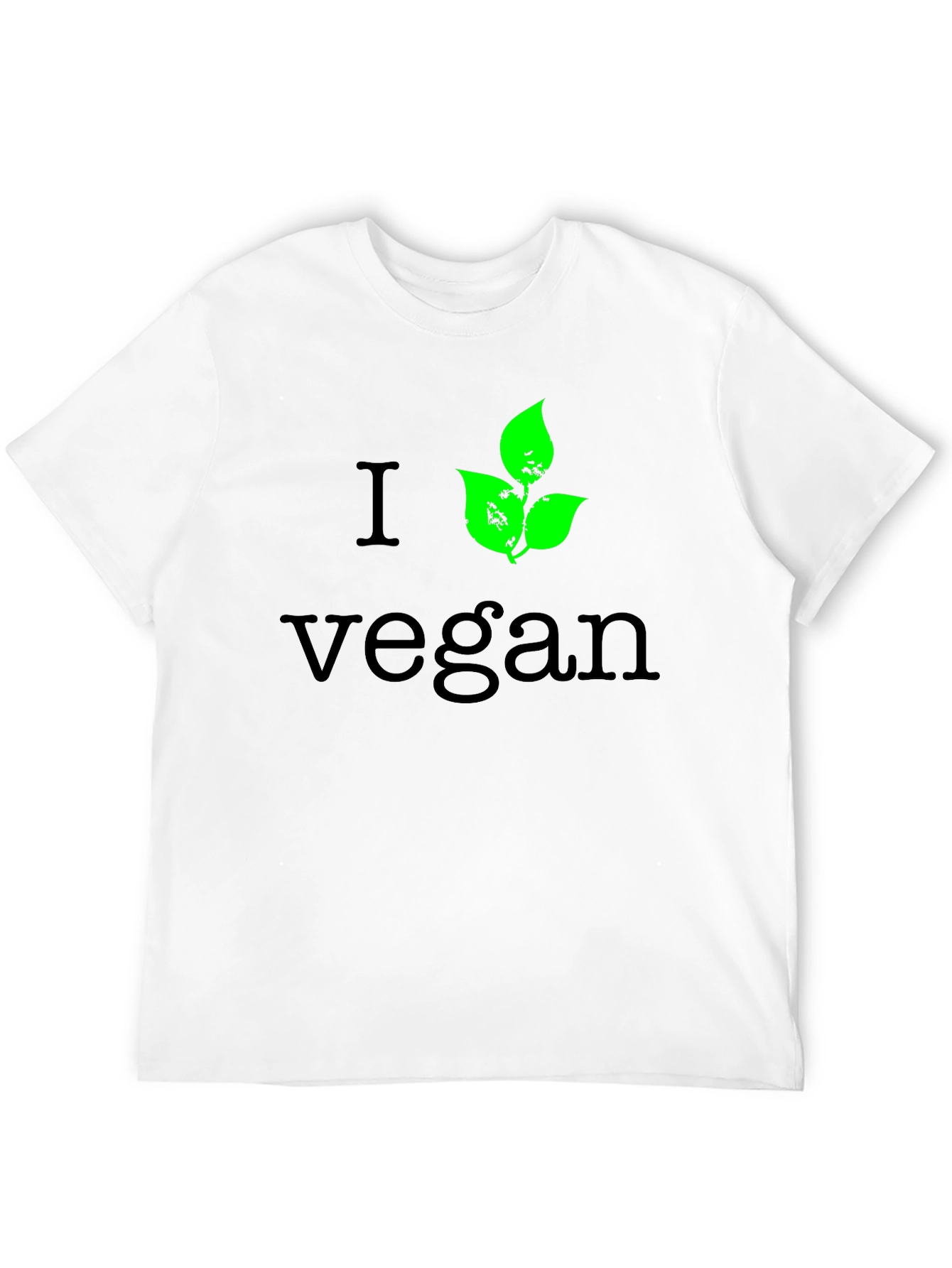 I Leaf Vegan T-Shirt - Black