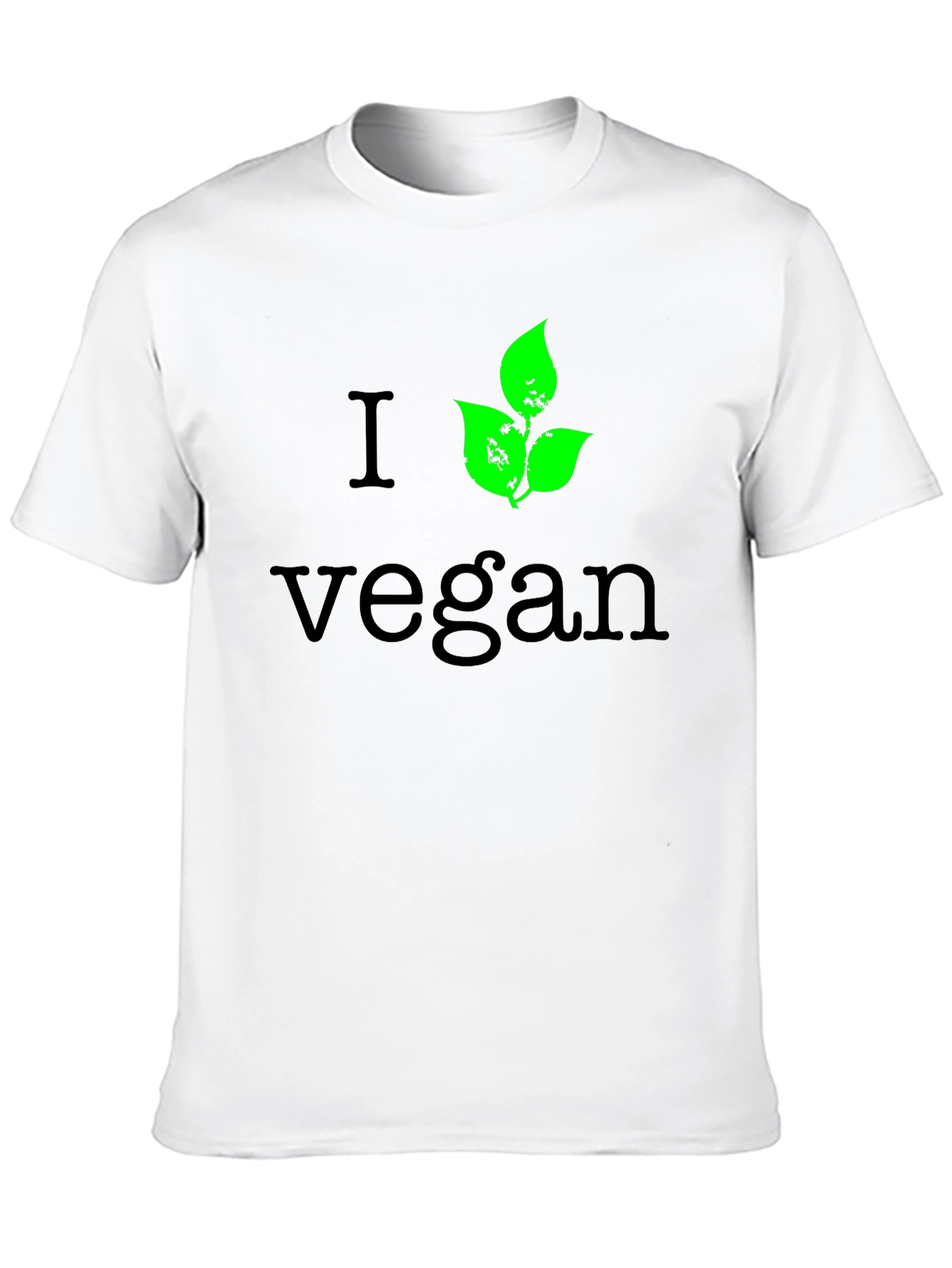 I Leaf Vegan T-Shirt - Black