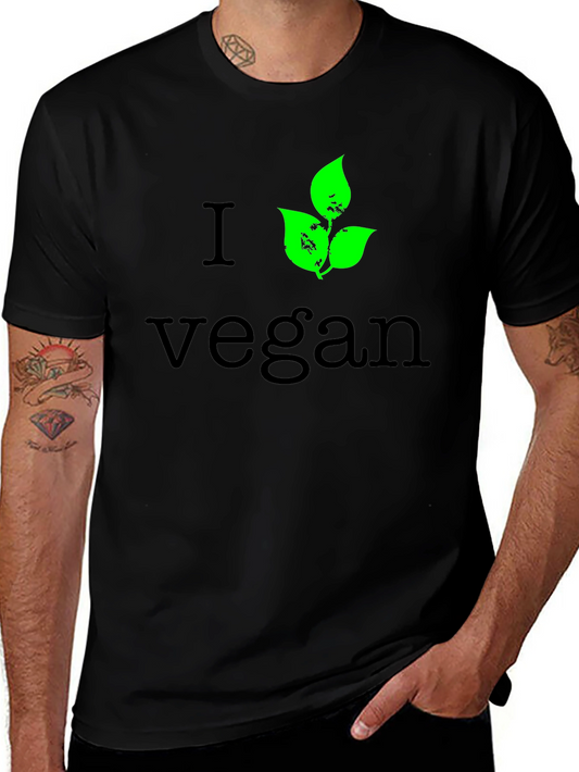 I Leaf Vegan T-Shirt - Black