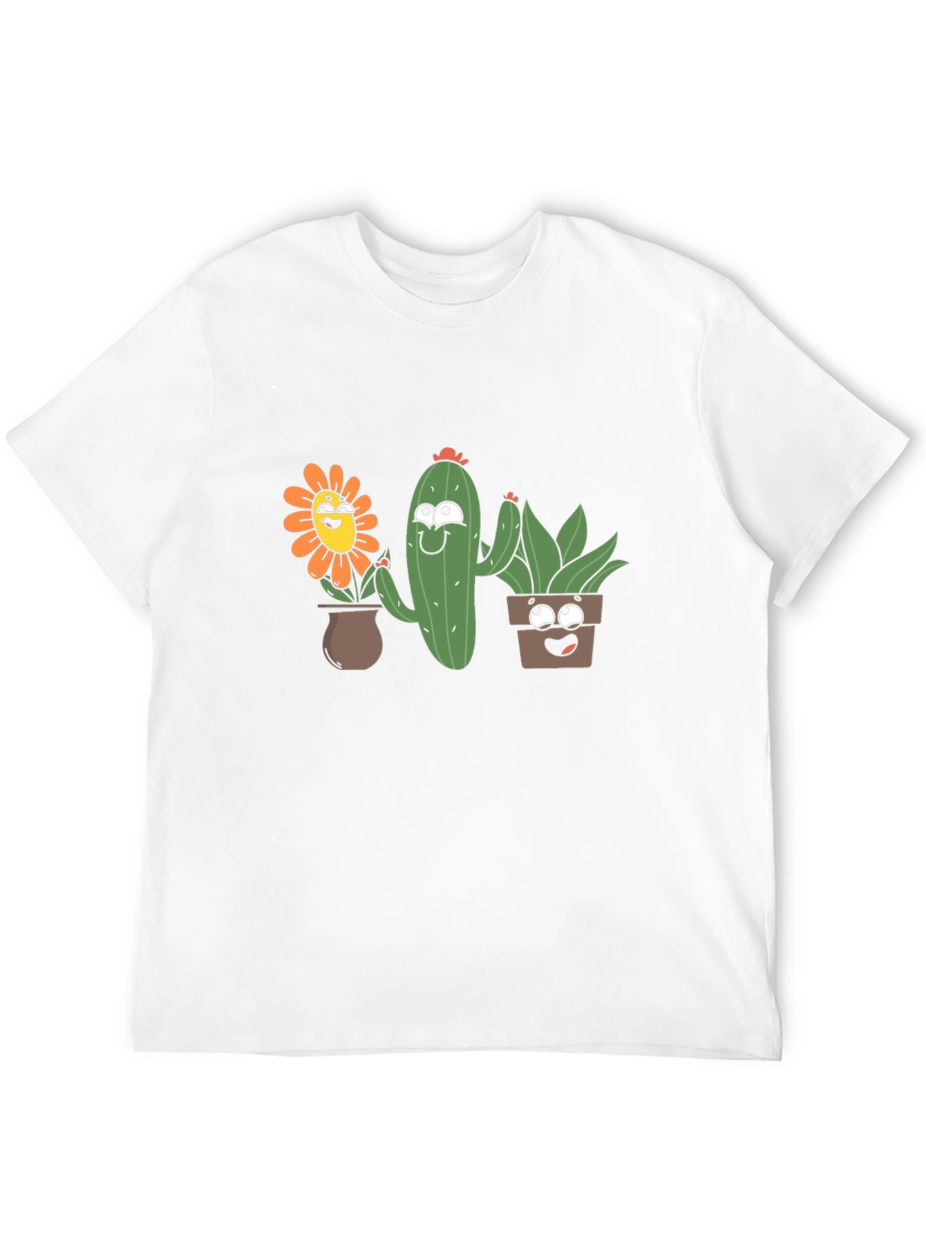 Cute Cartoon Plant T-Shirt