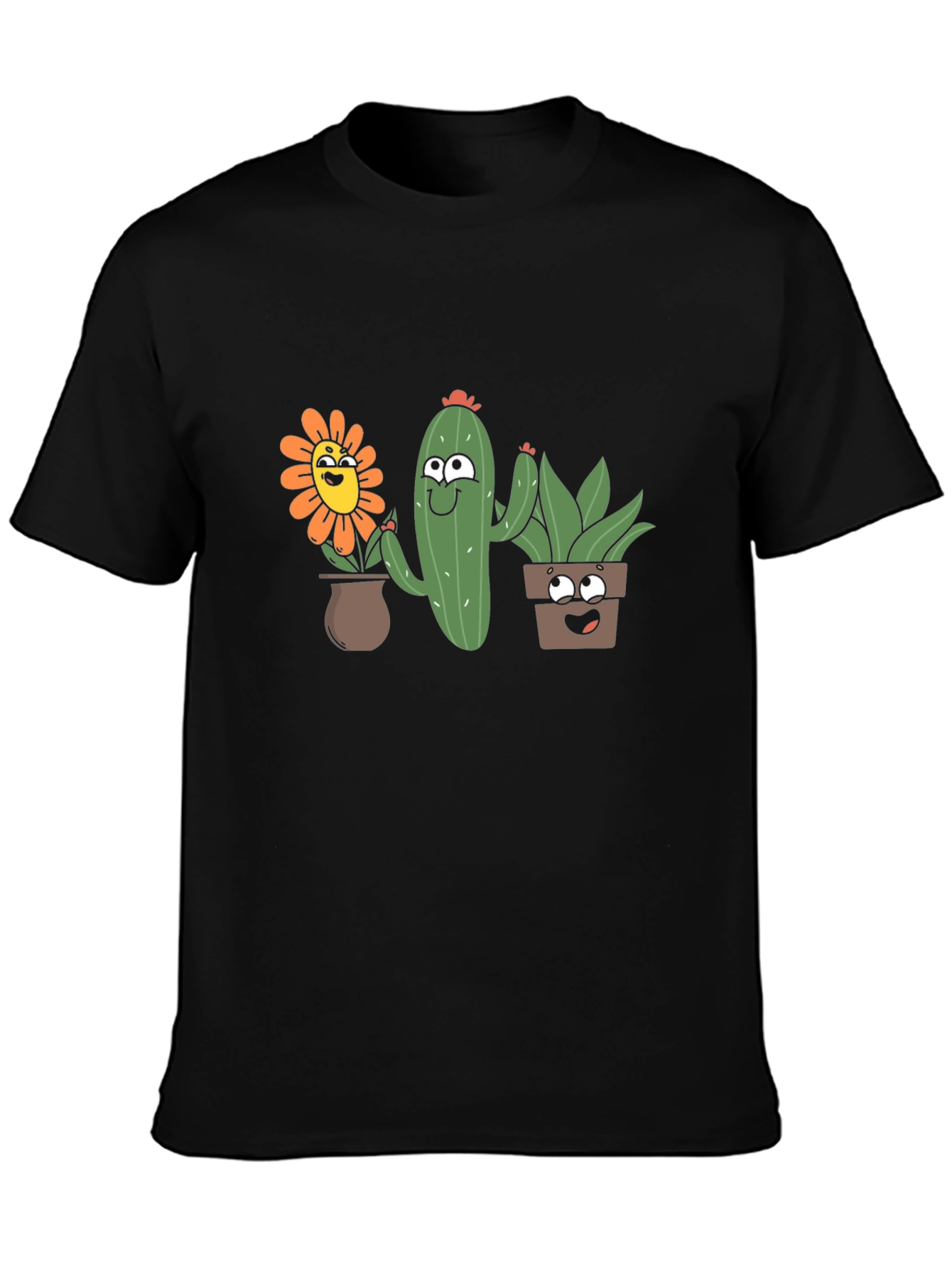 Cute Cartoon Plant T-Shirt